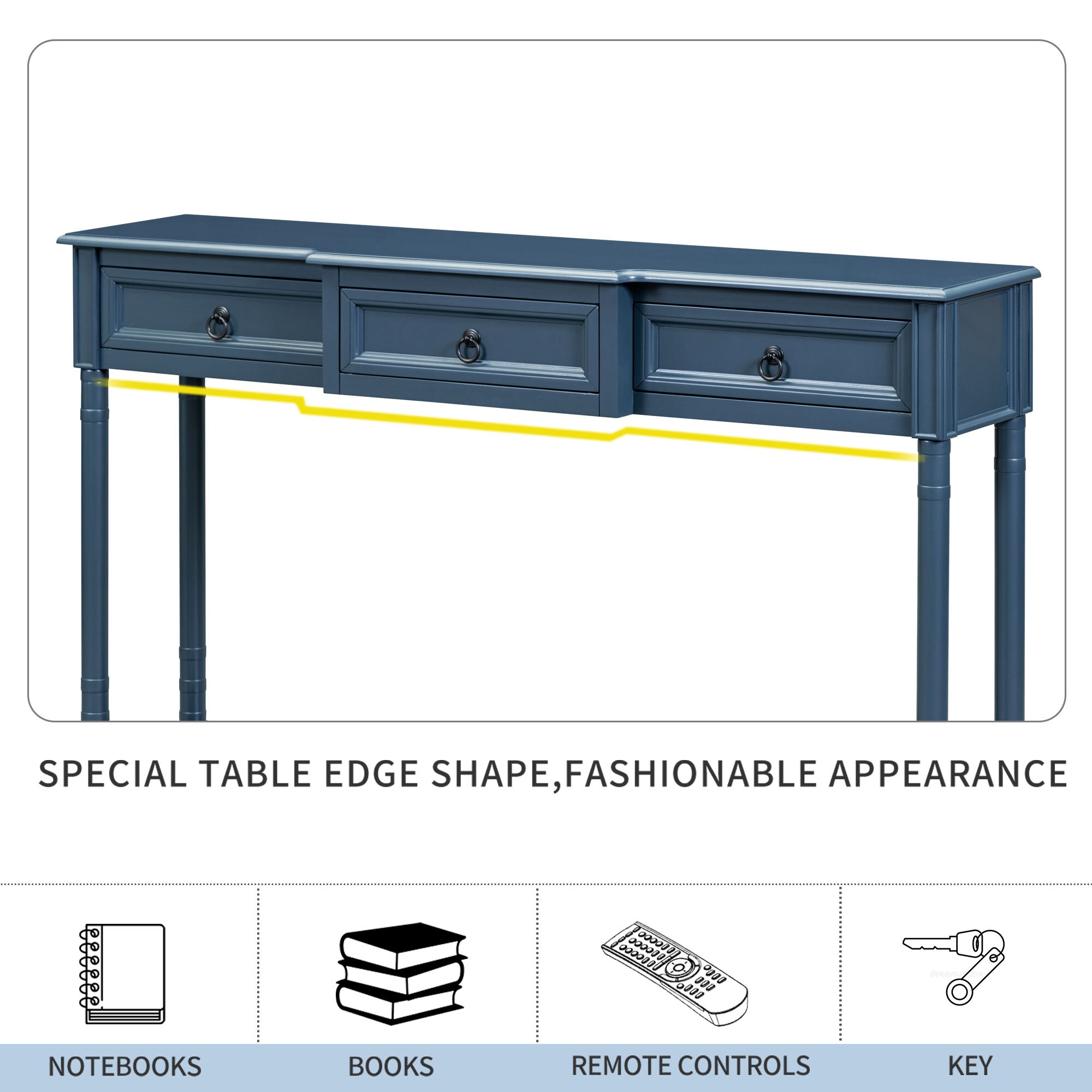 Mondawe OR-W9574M-TR Console-Sofa-Tables - View #8