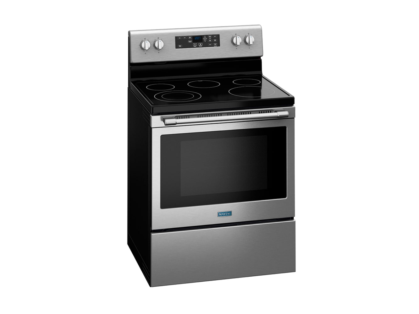 maytag 5 burner electric stove