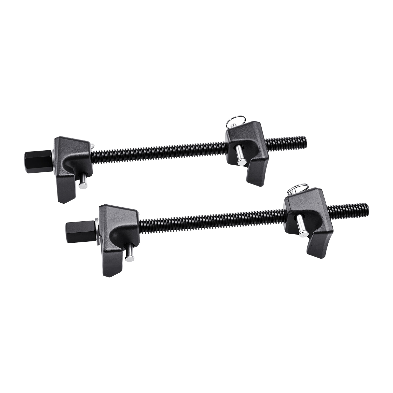 SVOPES SVOPESLJSJZDH16389V0 Strut Spring Compressor. 2 Pack. Heavy Duty Coil Spring Compressor Tool with 10.4 Inches(256 mm) Range. Compatible with 0.86 inches(22 mm) Hex Sockets. Fit for Car Truck Motorcycle. Black