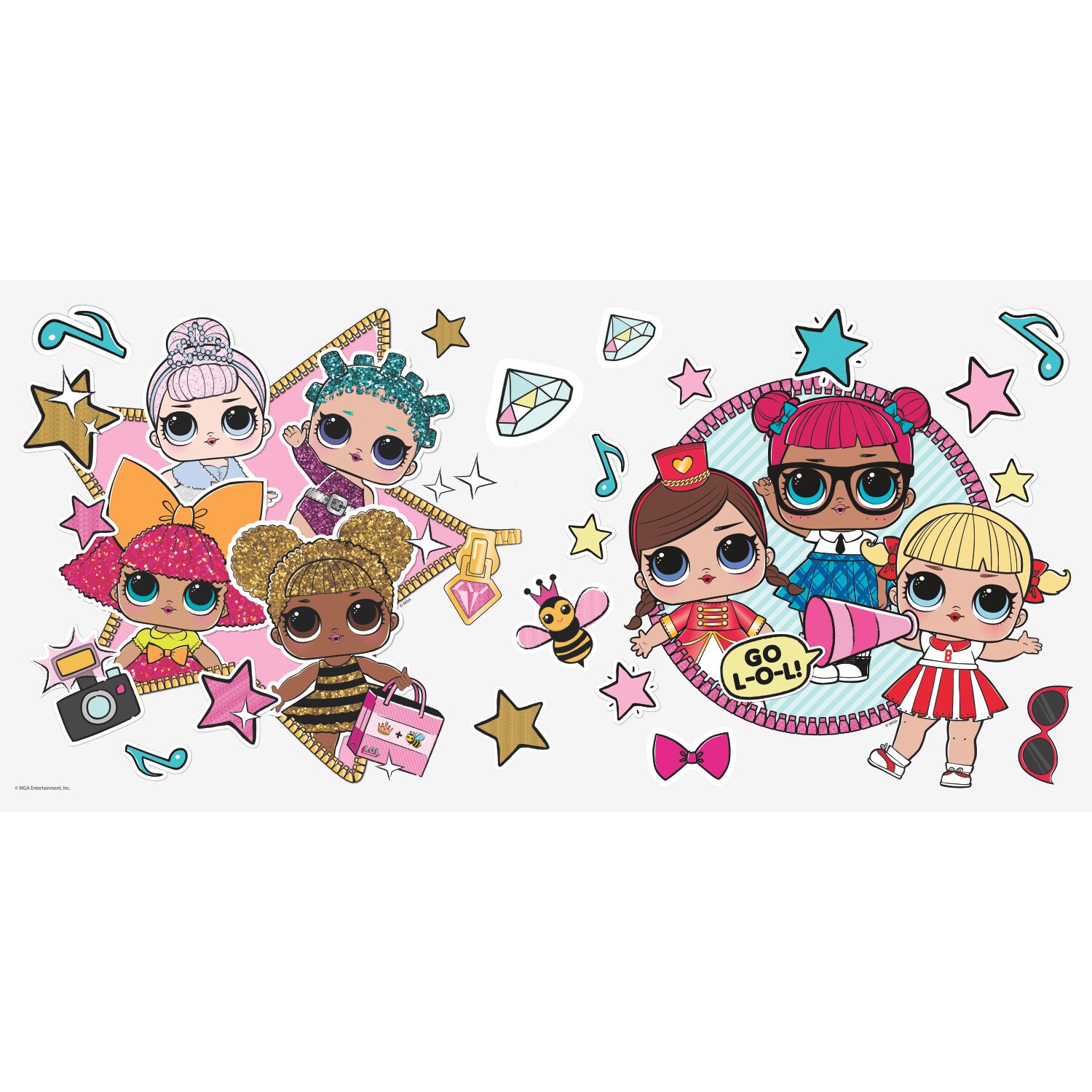 RoomMates RMK3889GM Wall-Decals - View #3