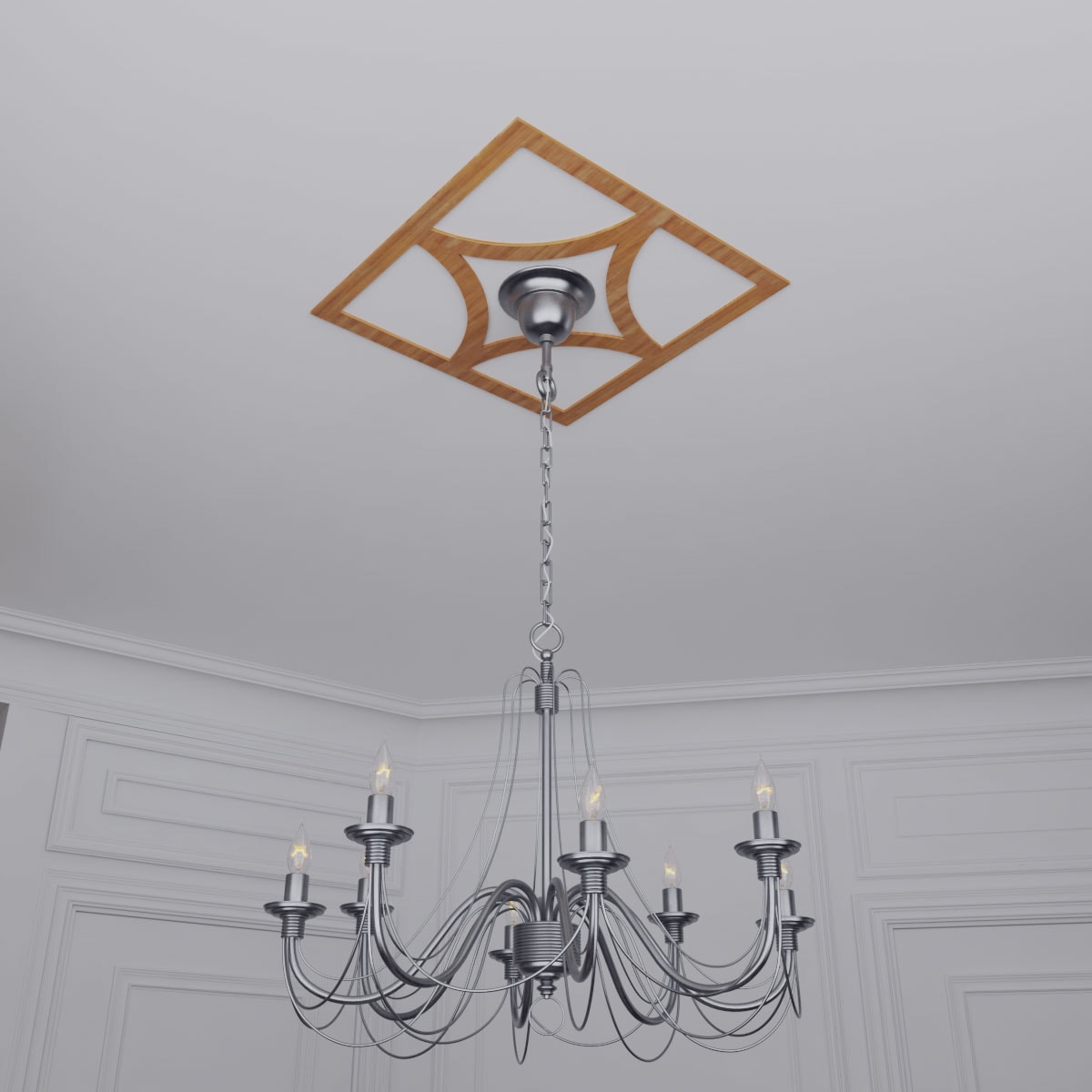 Ekena Millwork CMWP28X28X0375STCH Ceiling-Medallions - View #11