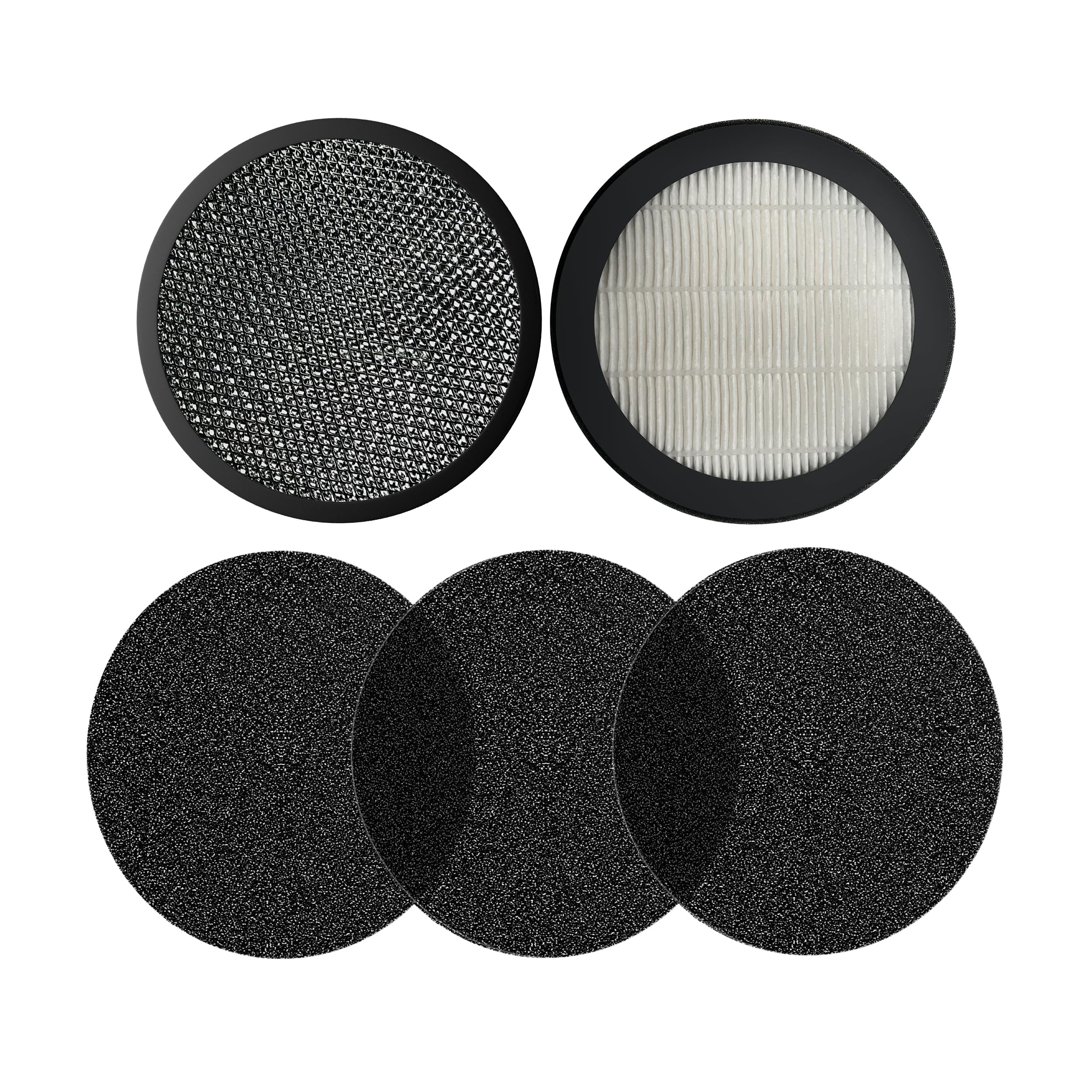 Jeremy Cass CIA032822 Duct-Free Grease filter 2 -Pack Black