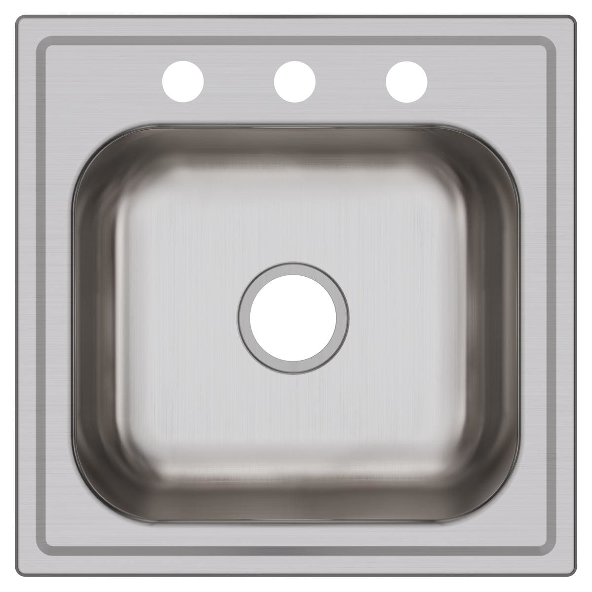 Elkay 24 Inch Stainless Steel Single Bowl Drop-In Laundry Sink