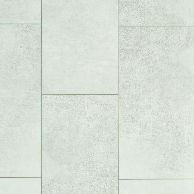Shaw 8-Piece 12-in x 24-in Siltstone Interlocking Vinyl Tile Shaw 8-Piece 12-in x 24-in Siltstone Interlocking Vinyl Tile
