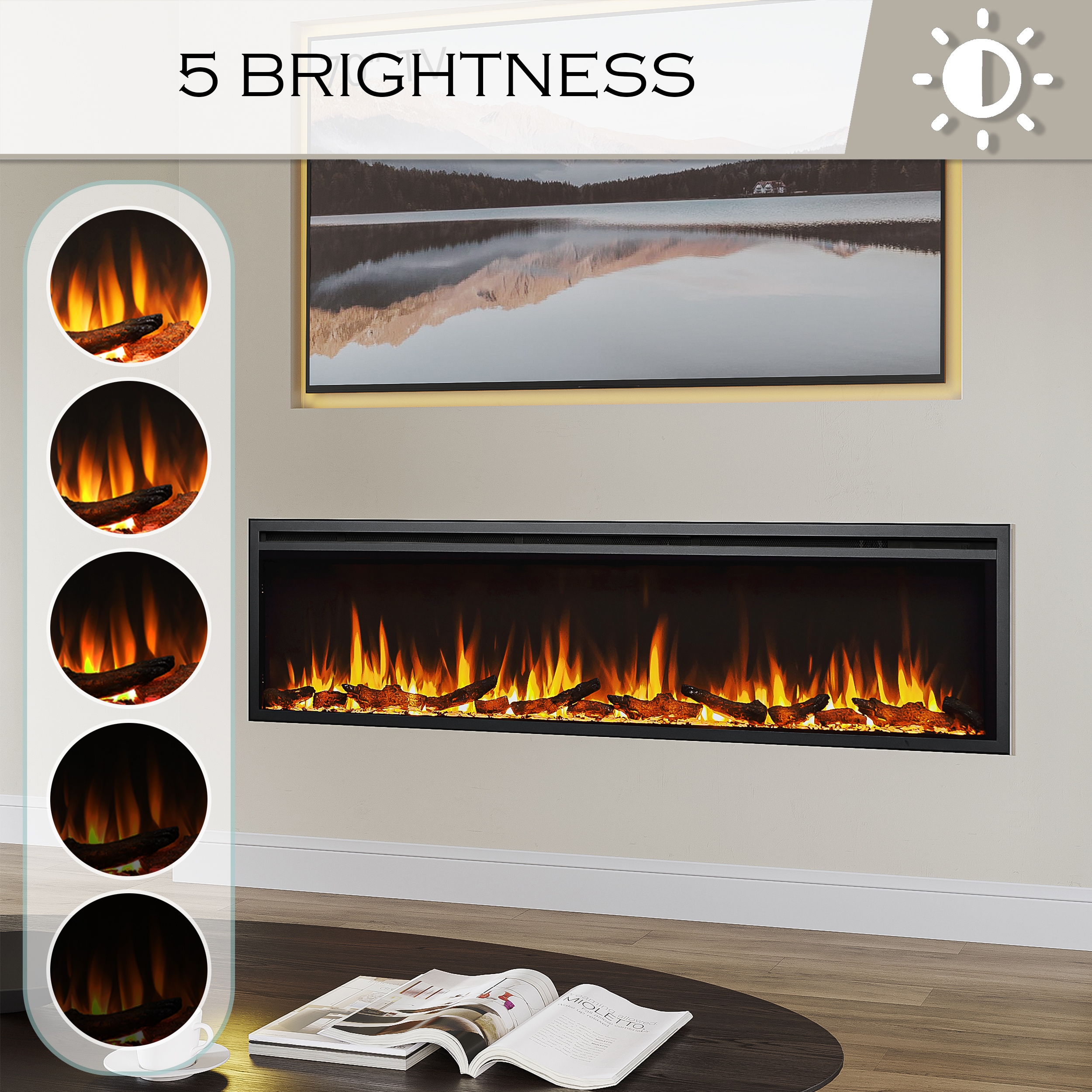 EdenDirect NLCD041941 Electric-Fireplaces - View #3