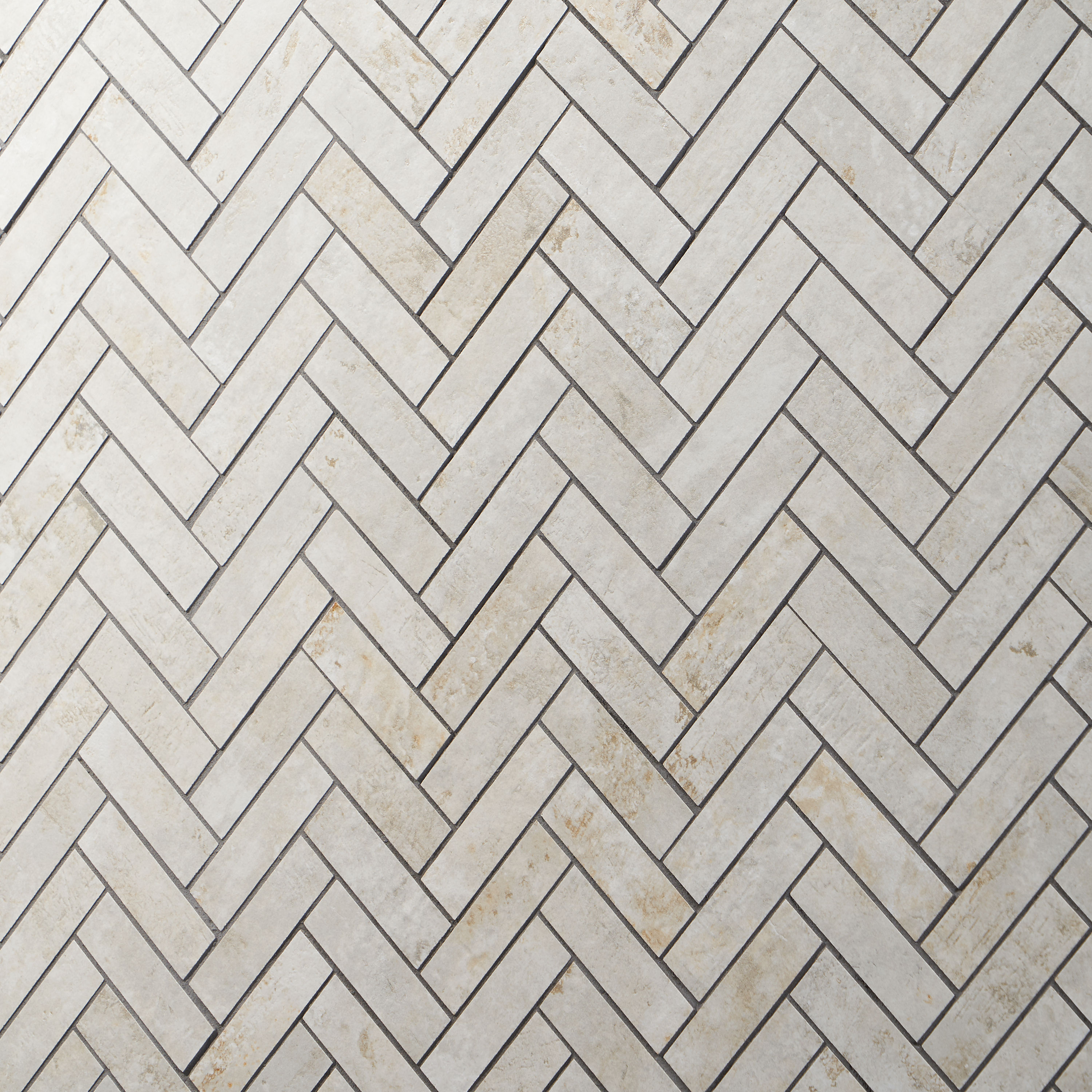 Artmore Tile Stonehenge Ivory 10-in x 10-in Matte Porcelain Herringbone ...