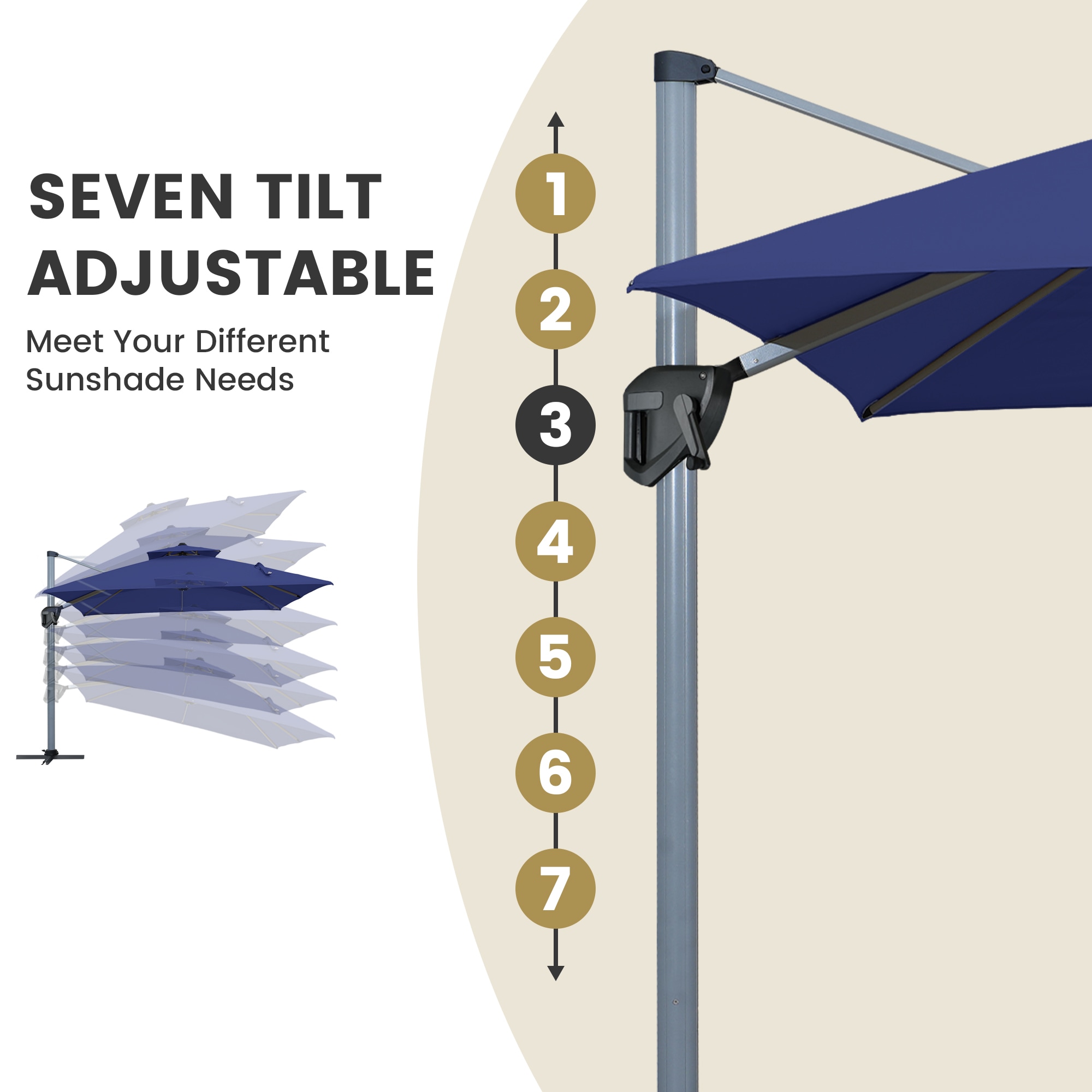 CASAINC FM-002LB Umbrellas-2 - View #5