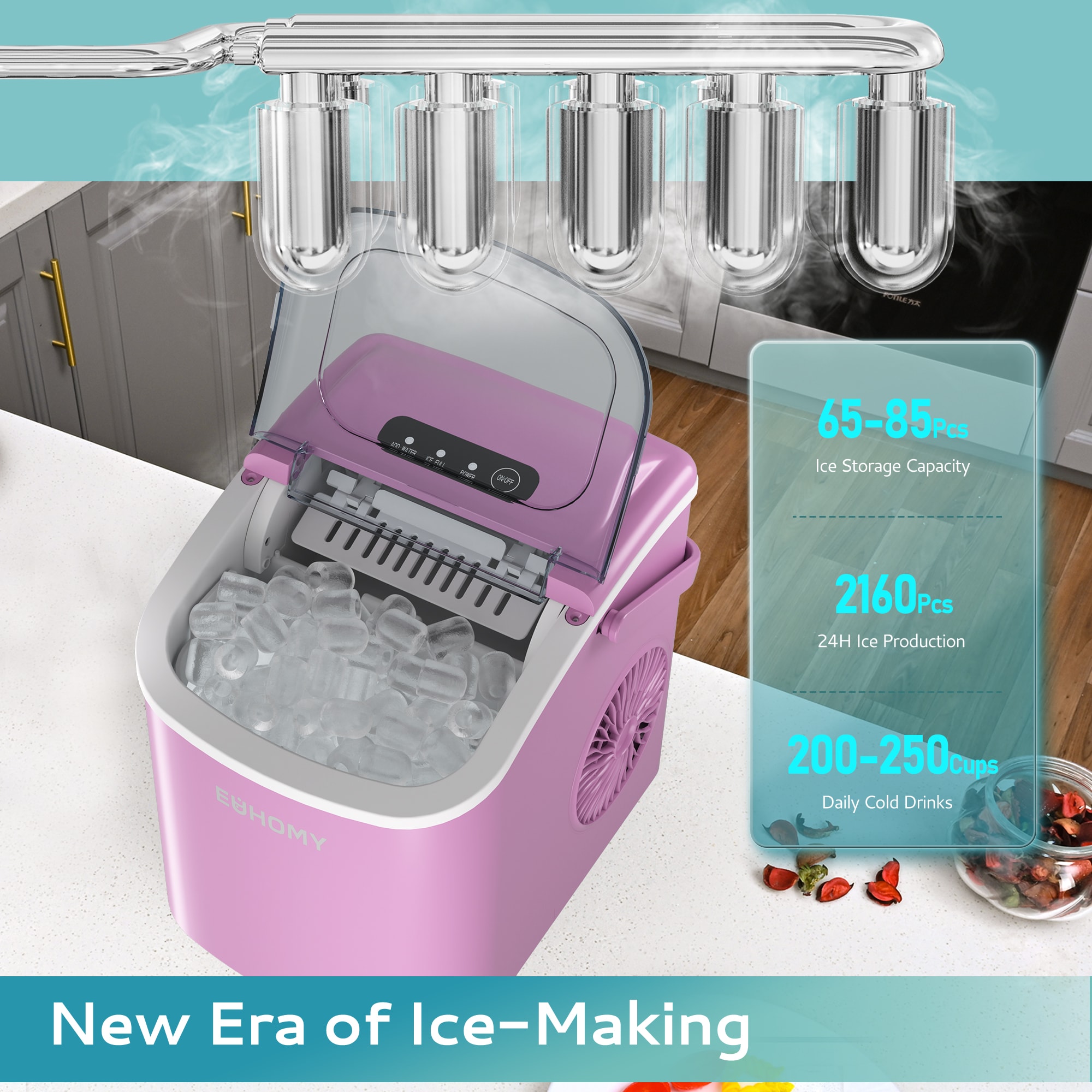 Euhomy IM-06F Ice-Makers - View #3