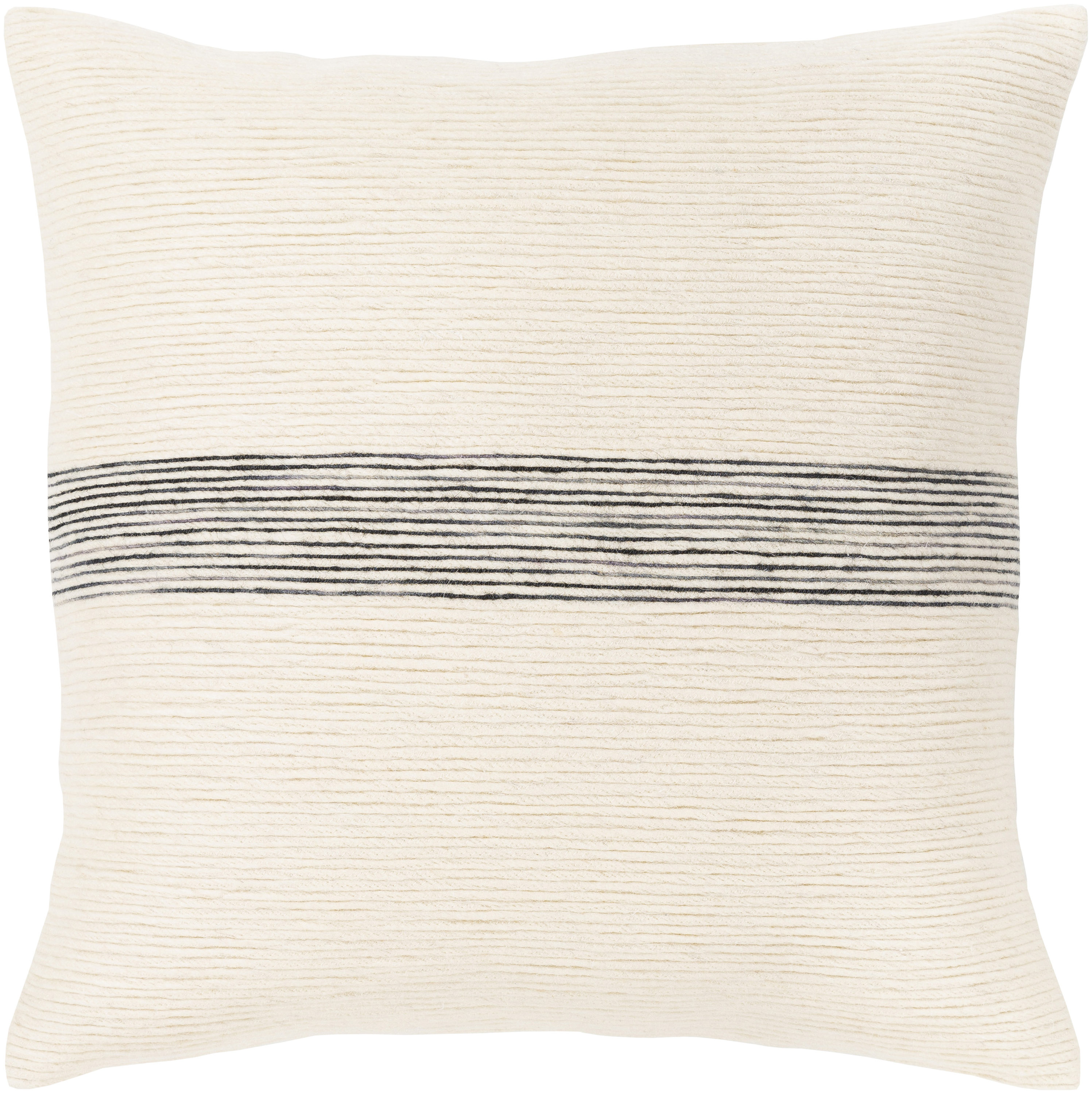 Livabliss CIE002-1818D Carine 18-in x 18-in Khaki Square Indoor Decorative Pillow