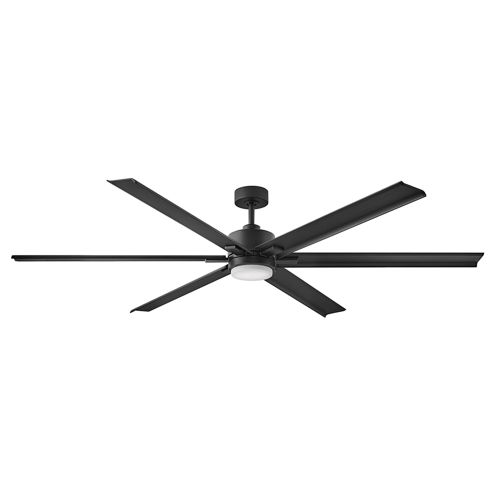 Modern Forms Renegade 52-in Brushed Nickel with Matte Black Blades Integrated LED Indoor/Outdoor Smart Ceiling Fan with Light and Remote (8-Blade) FR-W2001-52L-BN/MB Sansujyuku sansujyuku.com