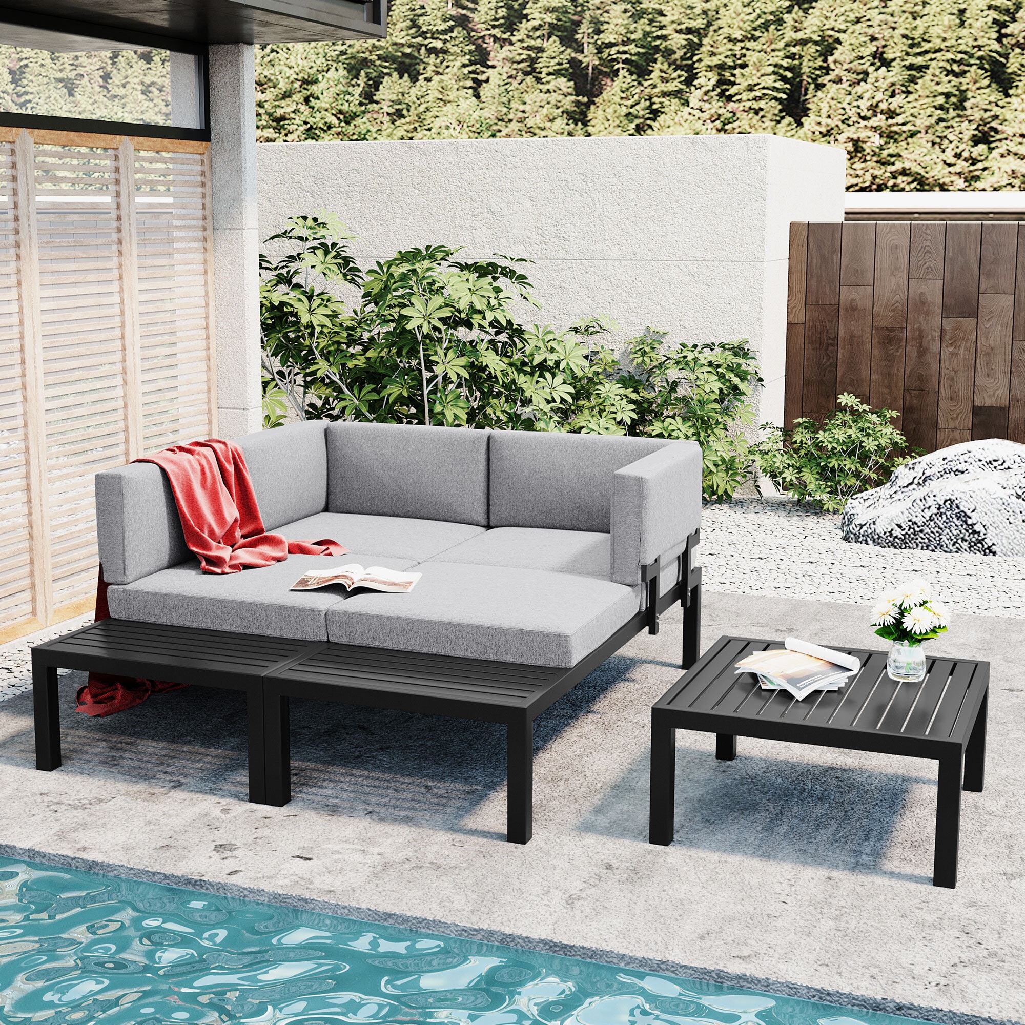 Flynama YC-V-5249AAE Patio-Conversation-Sets - View #2