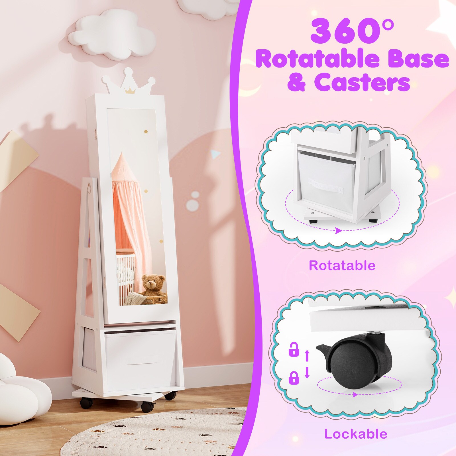 Slickblue D-CO-HW02301YH Jewelry-Armoires - View #8