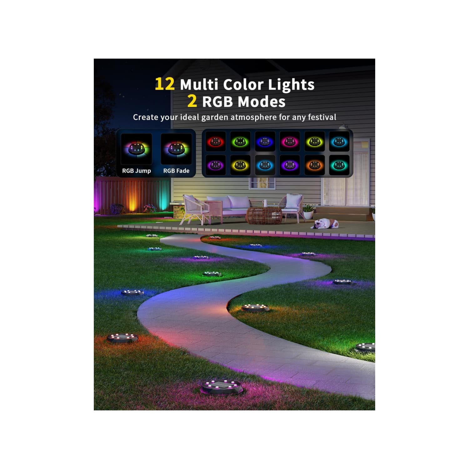 Angel Sar L2FHA511DWLT10 Path-Lights - View #6