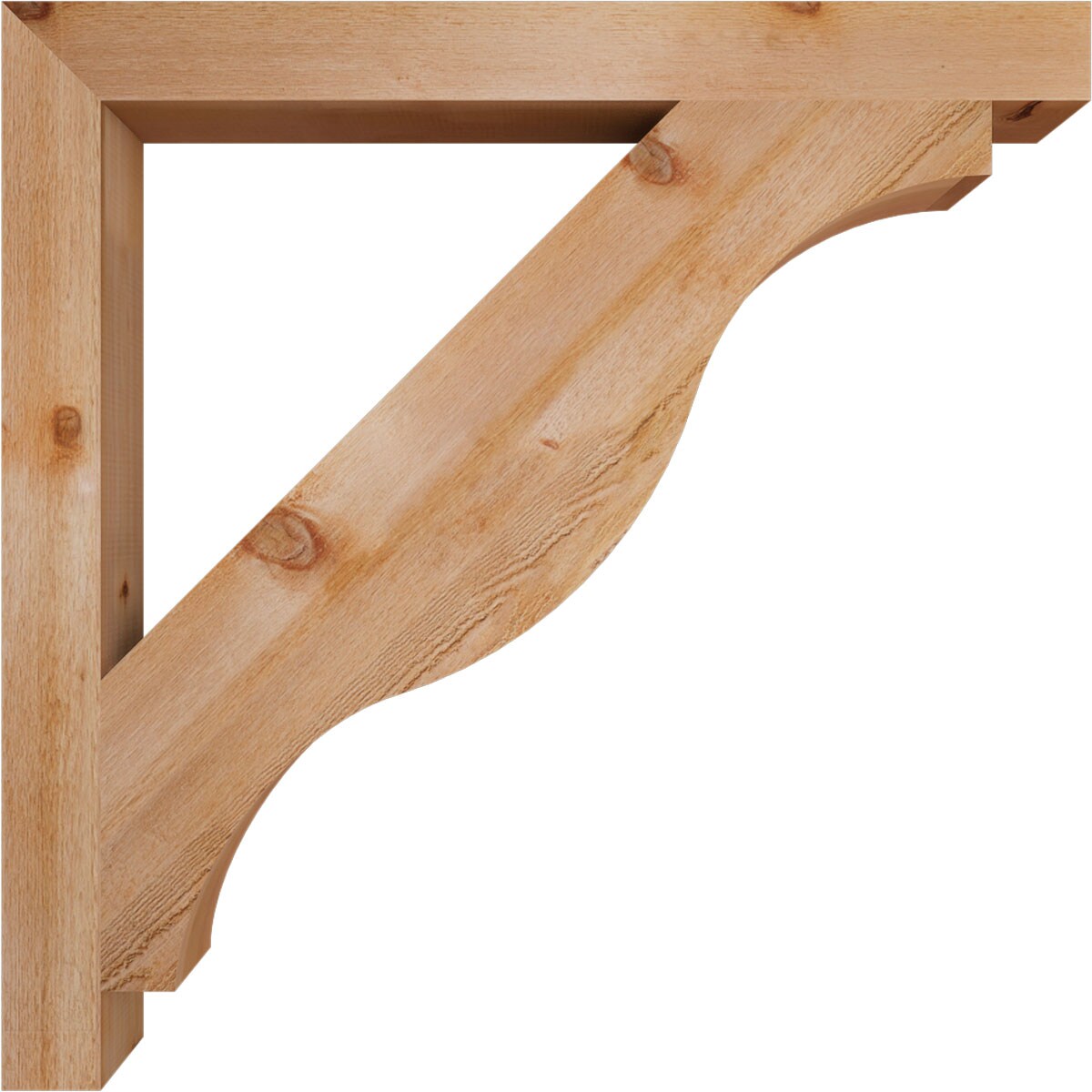 Ekena Millwork BKT04X44X44FST05RWR Exterior-Brackets-Braces - View #3