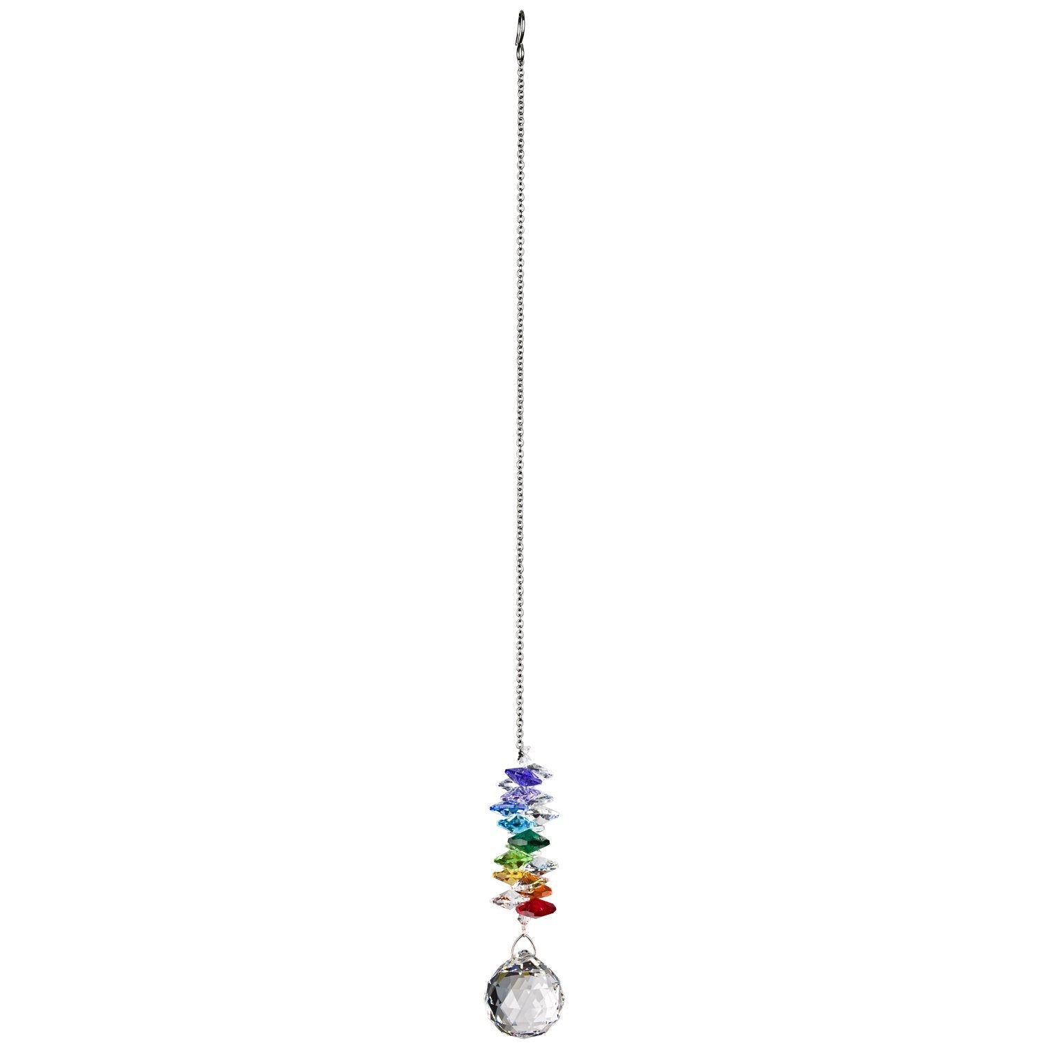 Woodstock Chimes CCGR 4.5-Inches Rainbow Porcelain Wind Chime