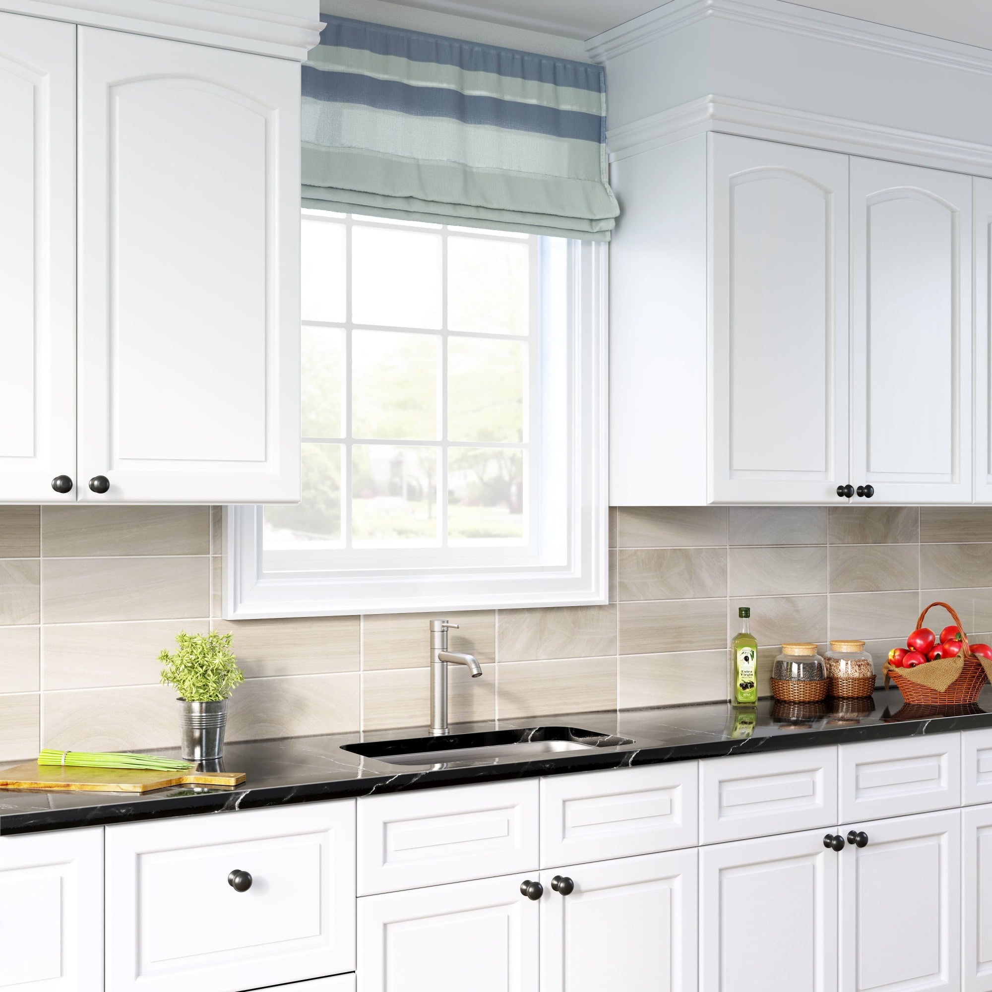 29.75'' Stainless Steel Undermount Single Bowl Kitchen Sink