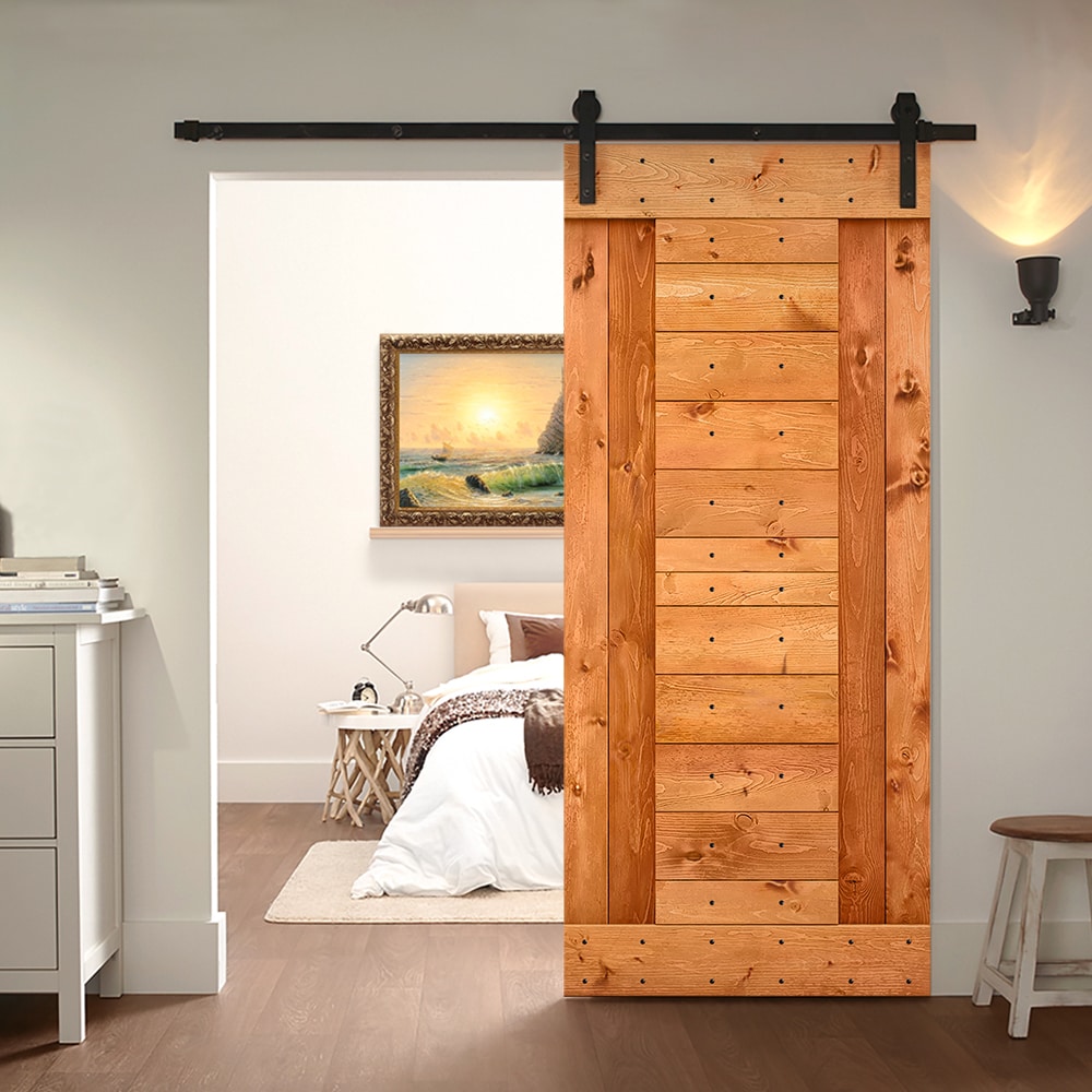 CALHOME SMK-72+DIY-N3-24R Barn-Doors - View #2
