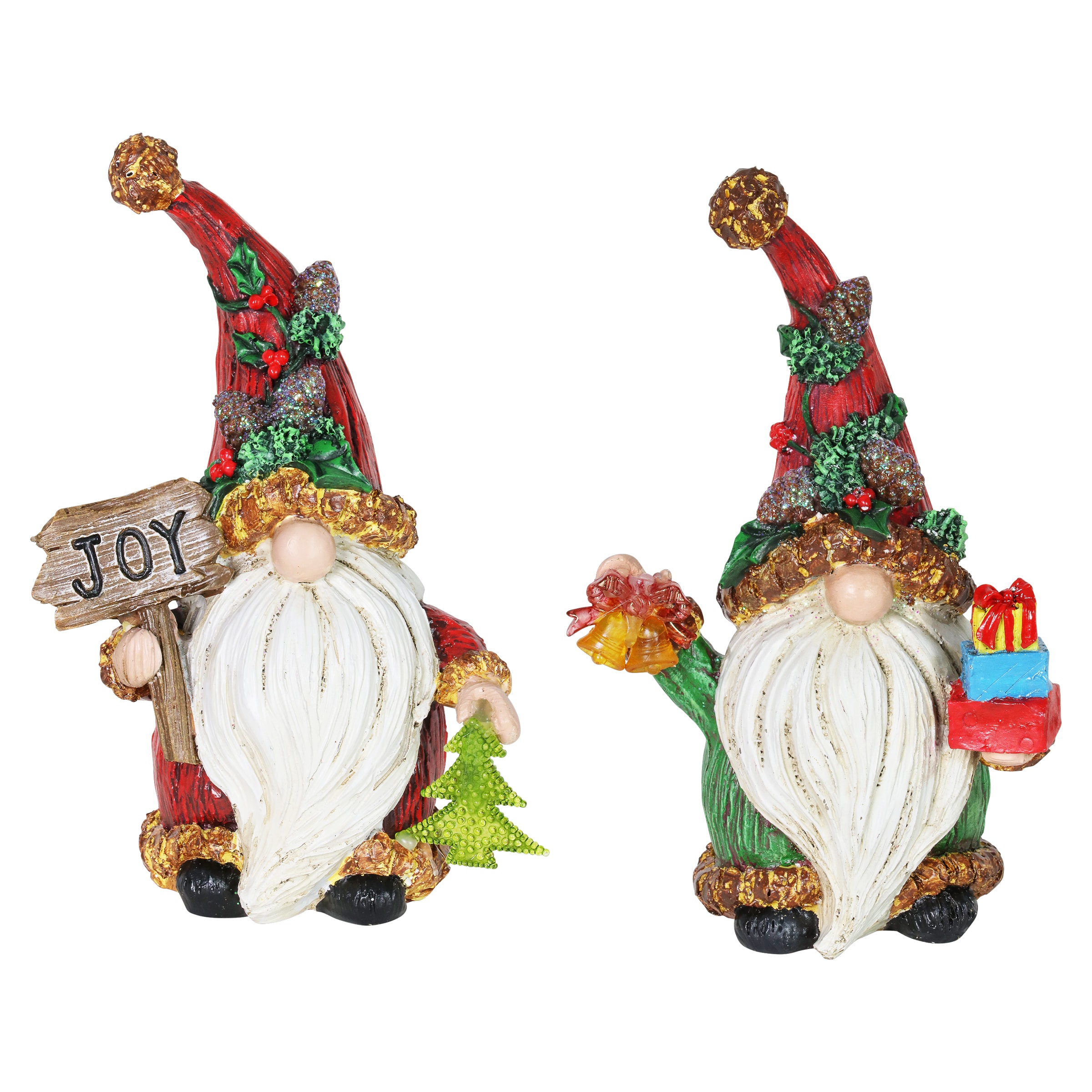 Exhart 51625-RS 7.1-in Decoration Santa Christmas Decor