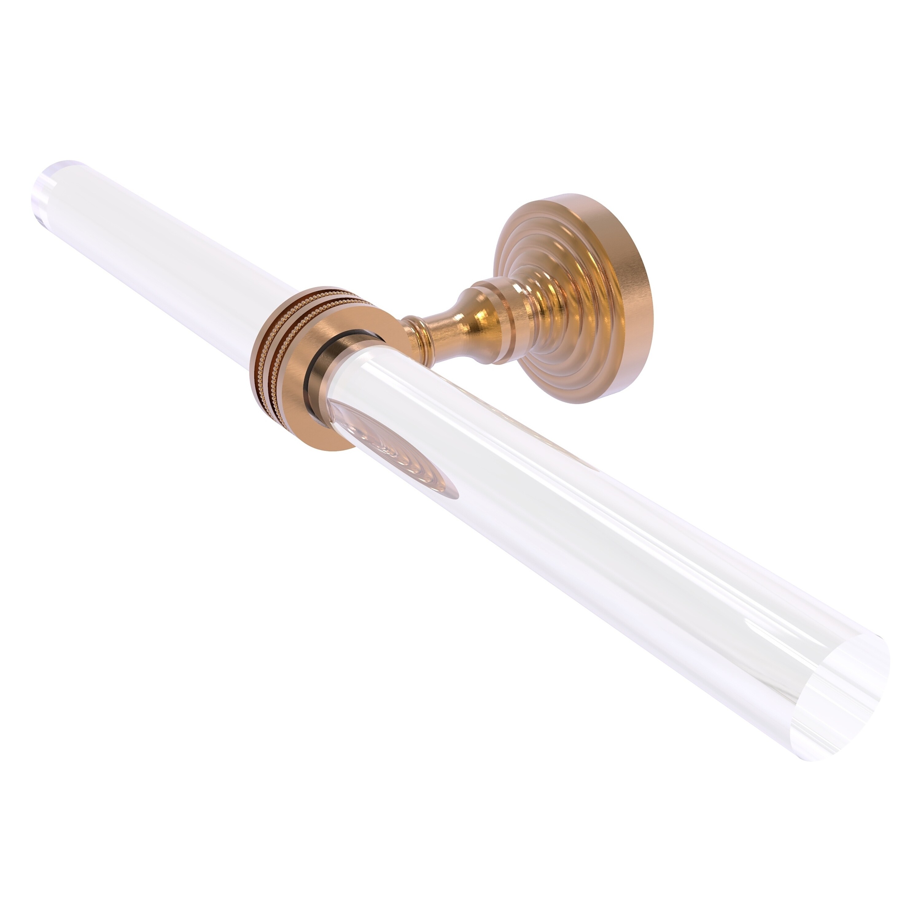 Allied Brass PG-HTBD-2-BBR Pacific Grove 15-in double Brushed Bronze Wall mount Double Towel Bar