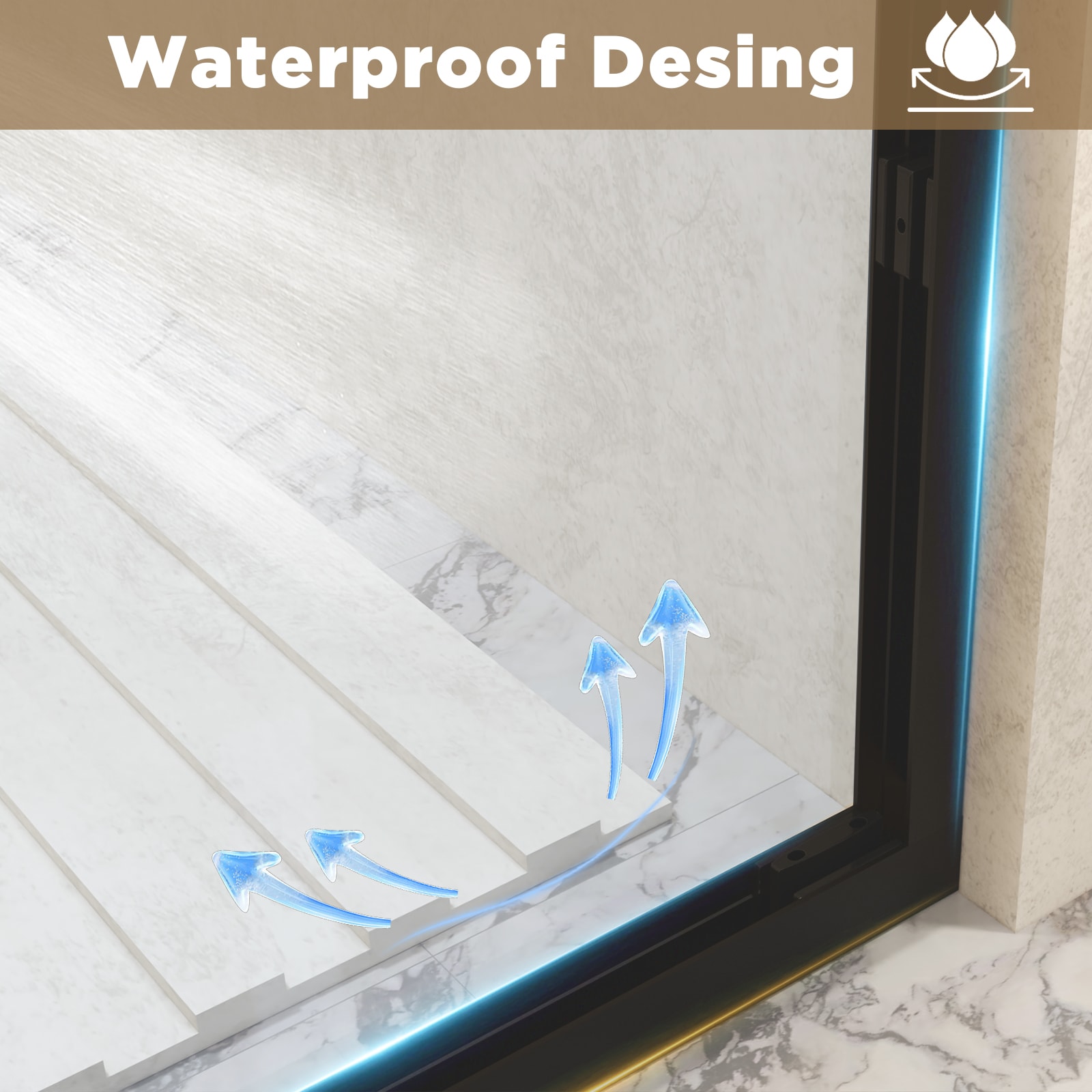 Lordear HMS-LD-6A22-1-606SS Shower-Doors - View #7