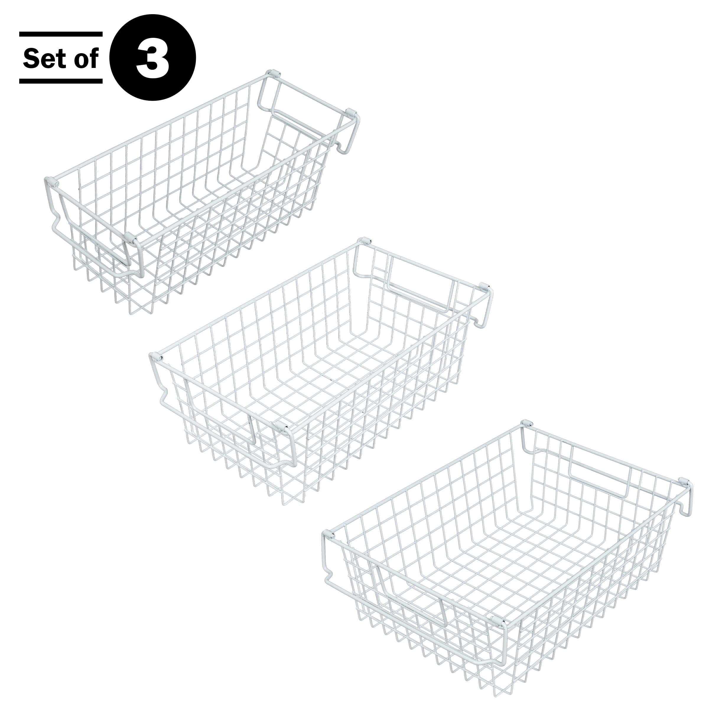 Home-Complete ST-HOME3-WHT Bins-Baskets - View #2