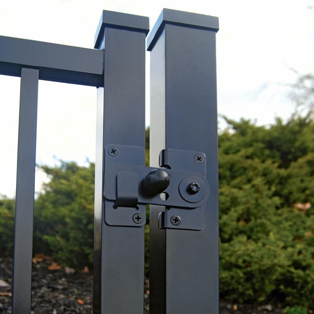 Barrette Outdoor Living Standard 1-3/16-in Steel-painted Gate Latch in ...