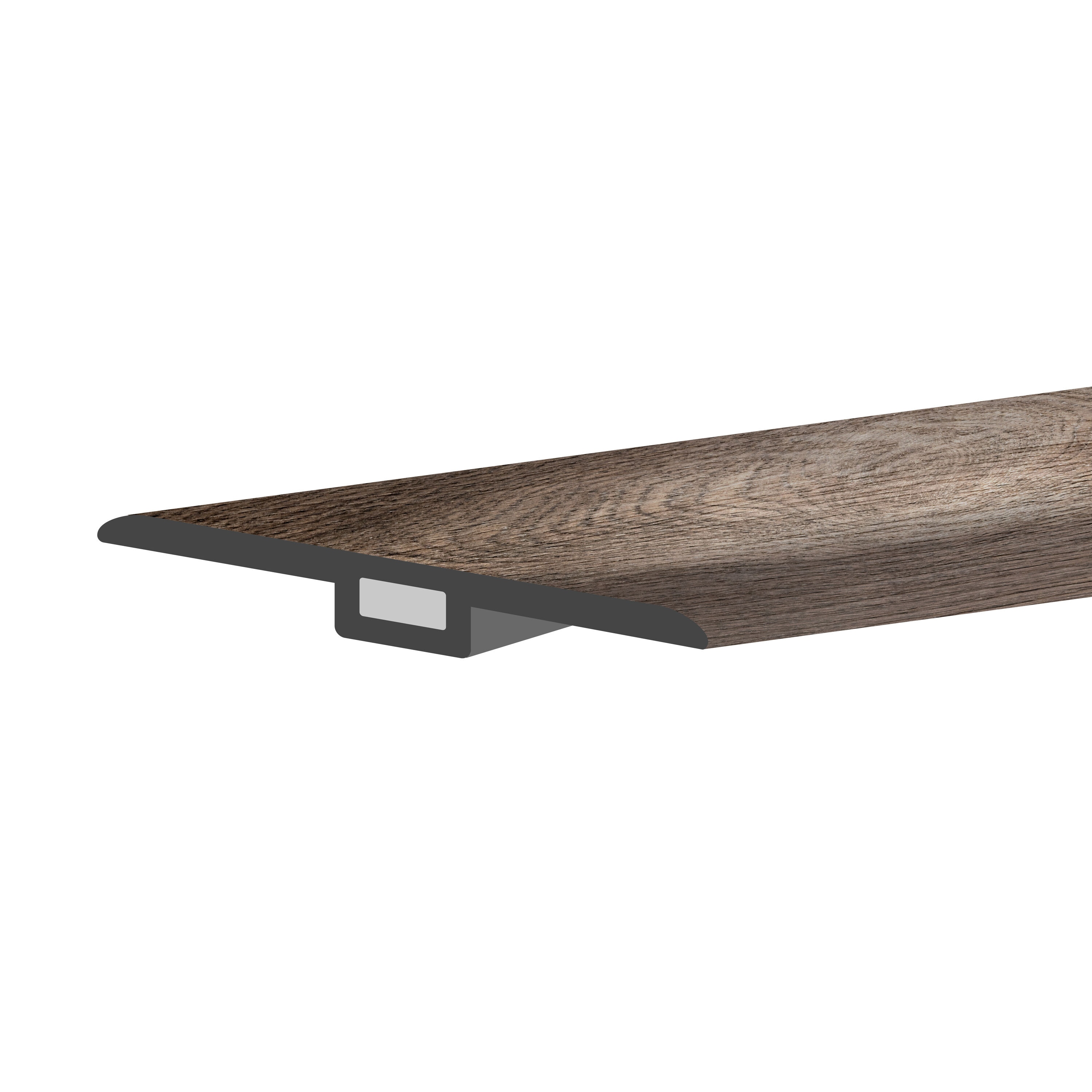 Lucida USA TC-803TM MaxCore Pro T-moulding Bark 0.27-in T x 1.75-in W x 48-in L Vinyl T-moulding