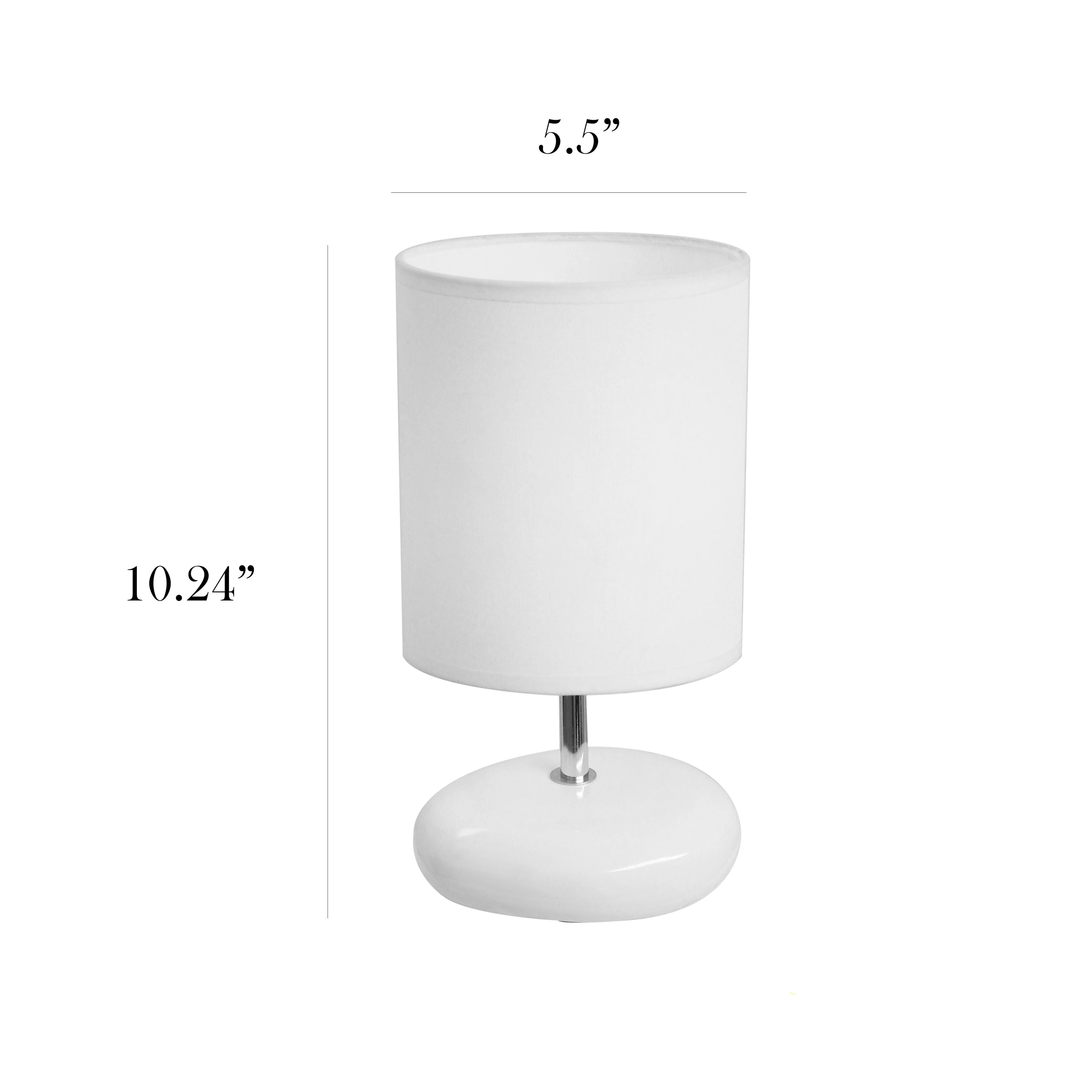 Simple Designs LT2005-WHT Table-Lamps - View #4