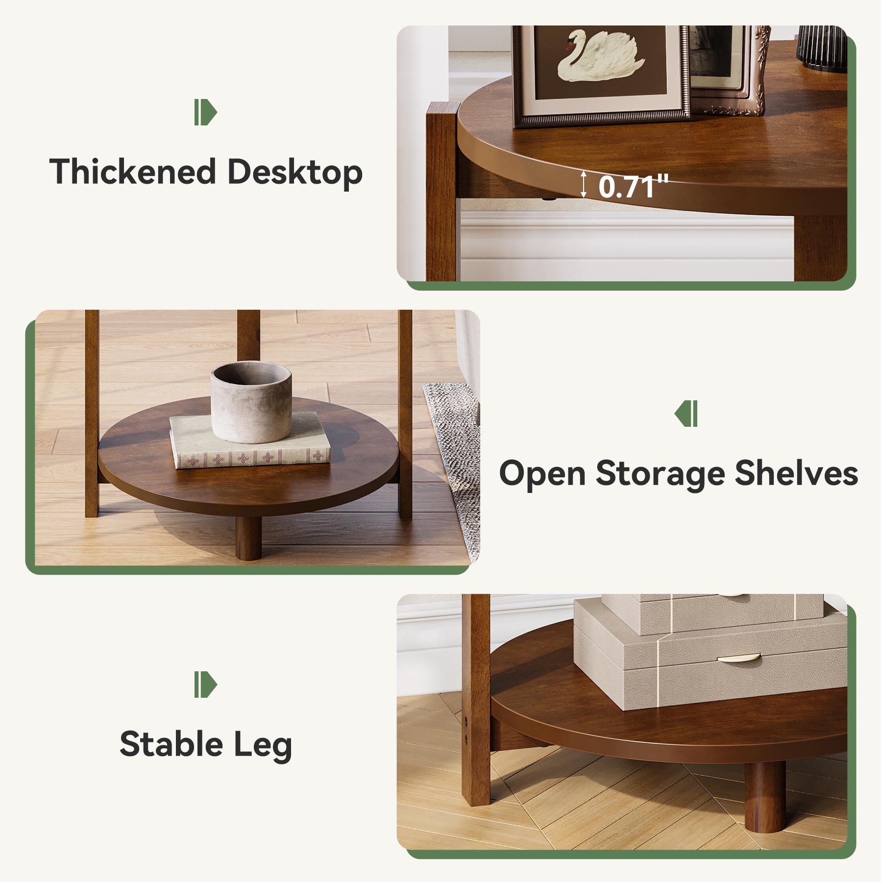 Tribesigns LWCLL-JZ0008 End-Tables - View #9