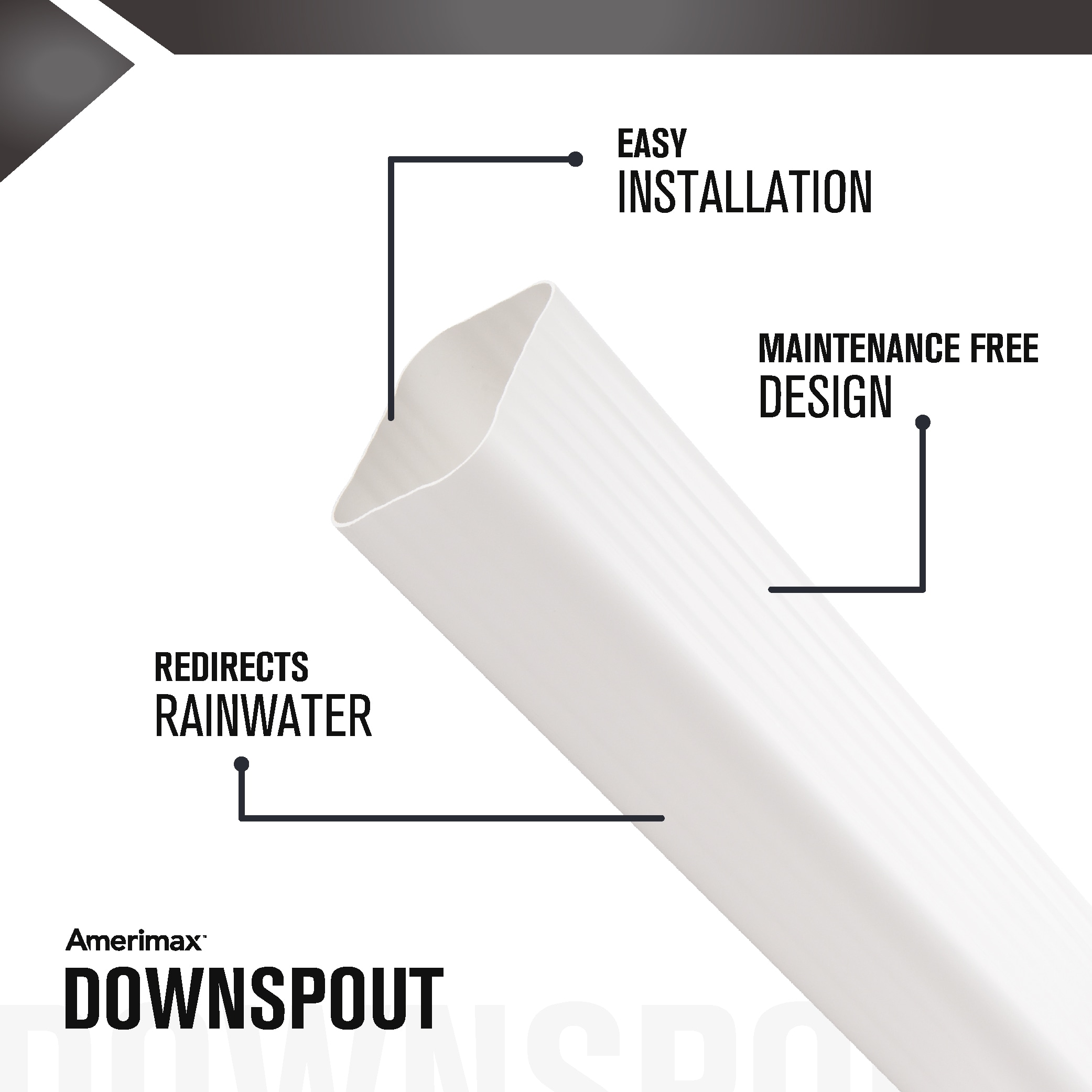 Amerimax M0794HP Downspout-Components - View #2