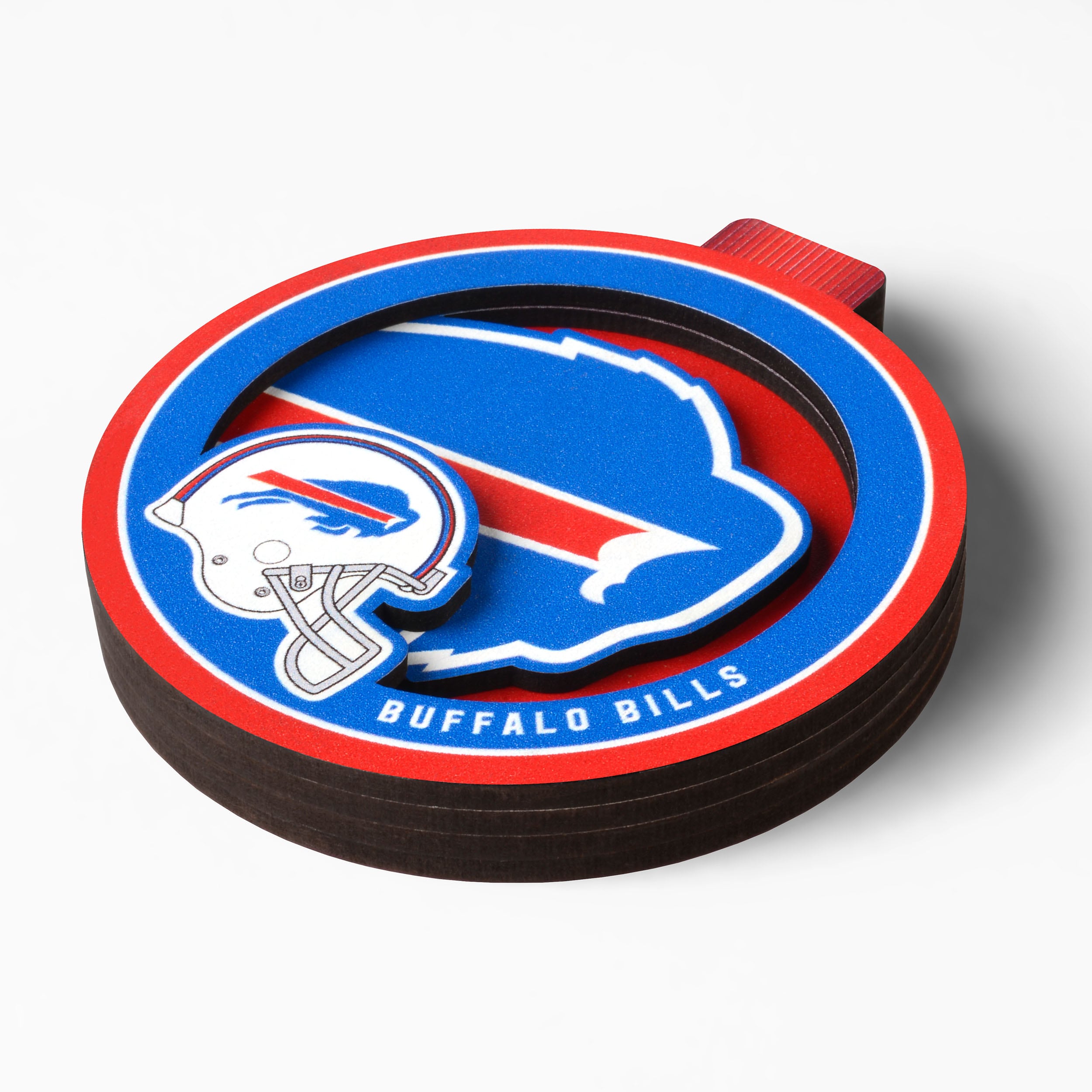 BUFFALO BILLS TEAM LOGO COASTERS