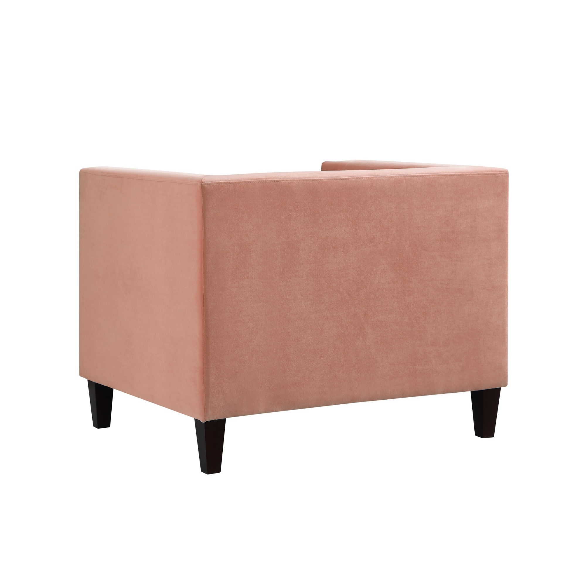 Inspired Home Miah Modern Blush Velvet Club Chair CC101-02BH-LS at ...