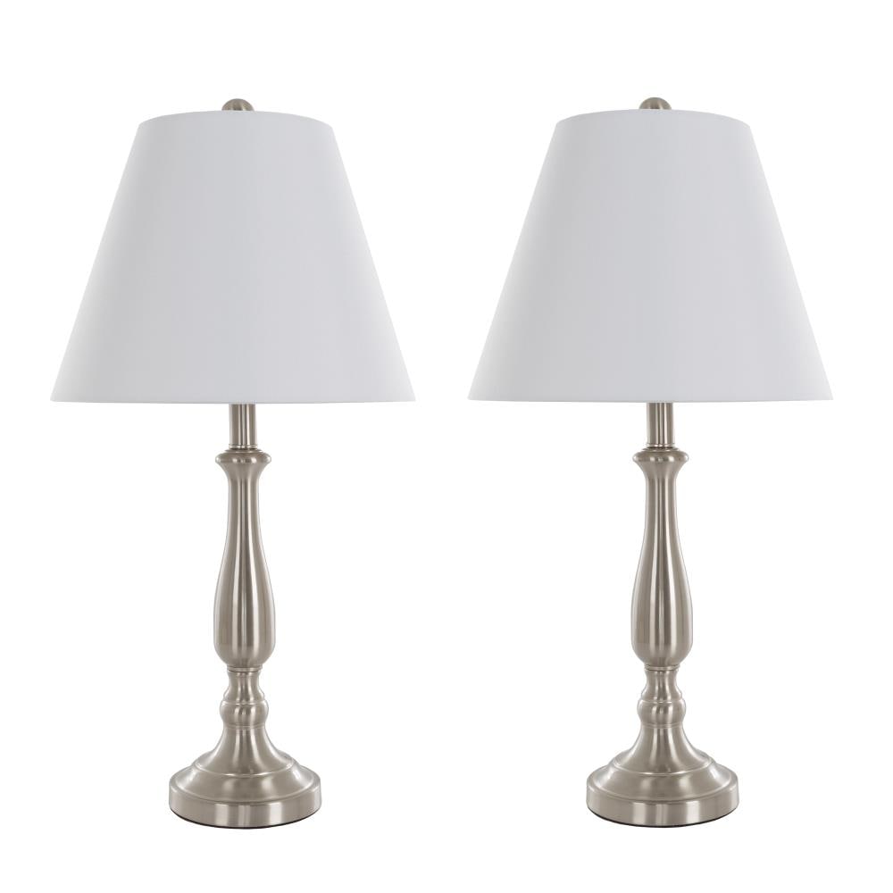 Table Lamps Brushed Steel Lamp, Brushed Steel Table Lamps