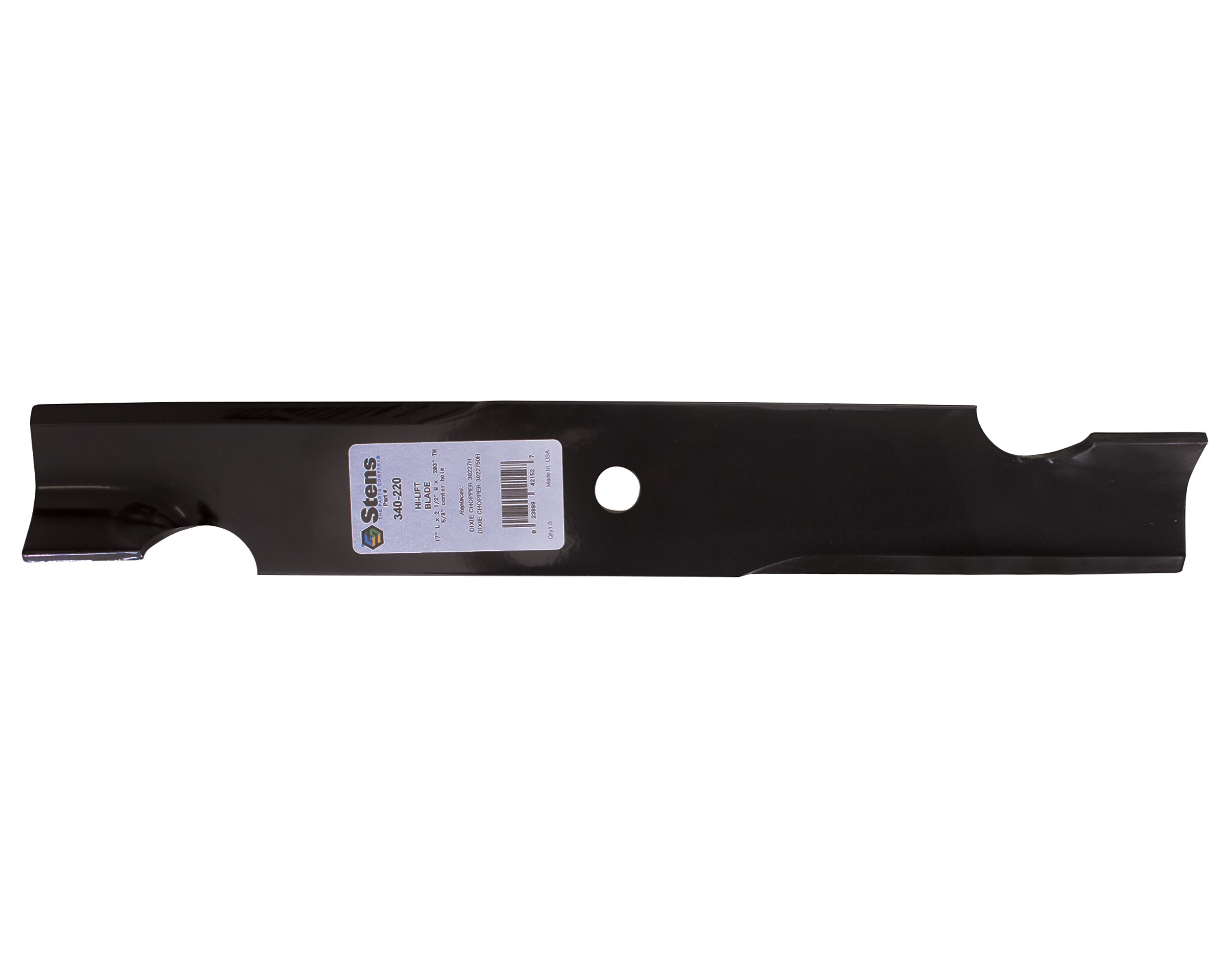 Stens 50 in Deck Standard Mower Blade for Riding Mower Tractors in