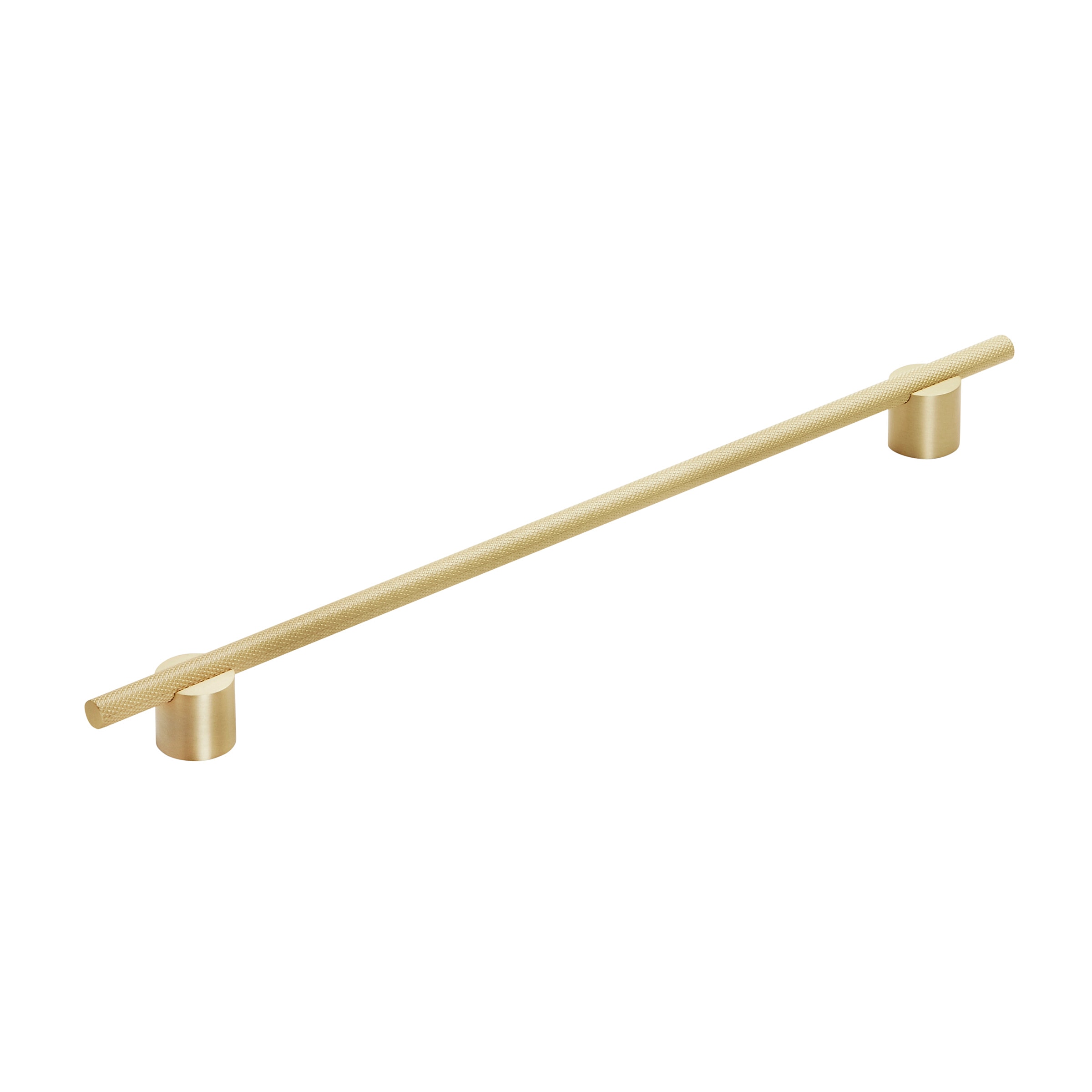 Amerock BP7414320MGMG Transcendent 12-5/8-in , 320mm Center to Center Matte Gold Cylindrical Bar