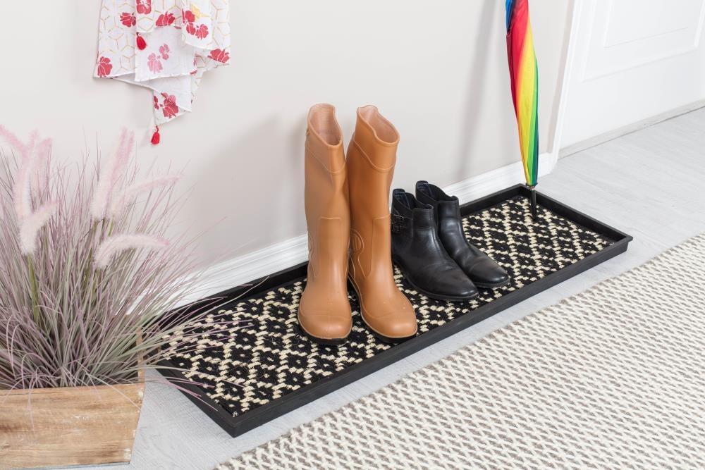 Chevron Indoor Outdoor WaterHog Boot Tray Mat