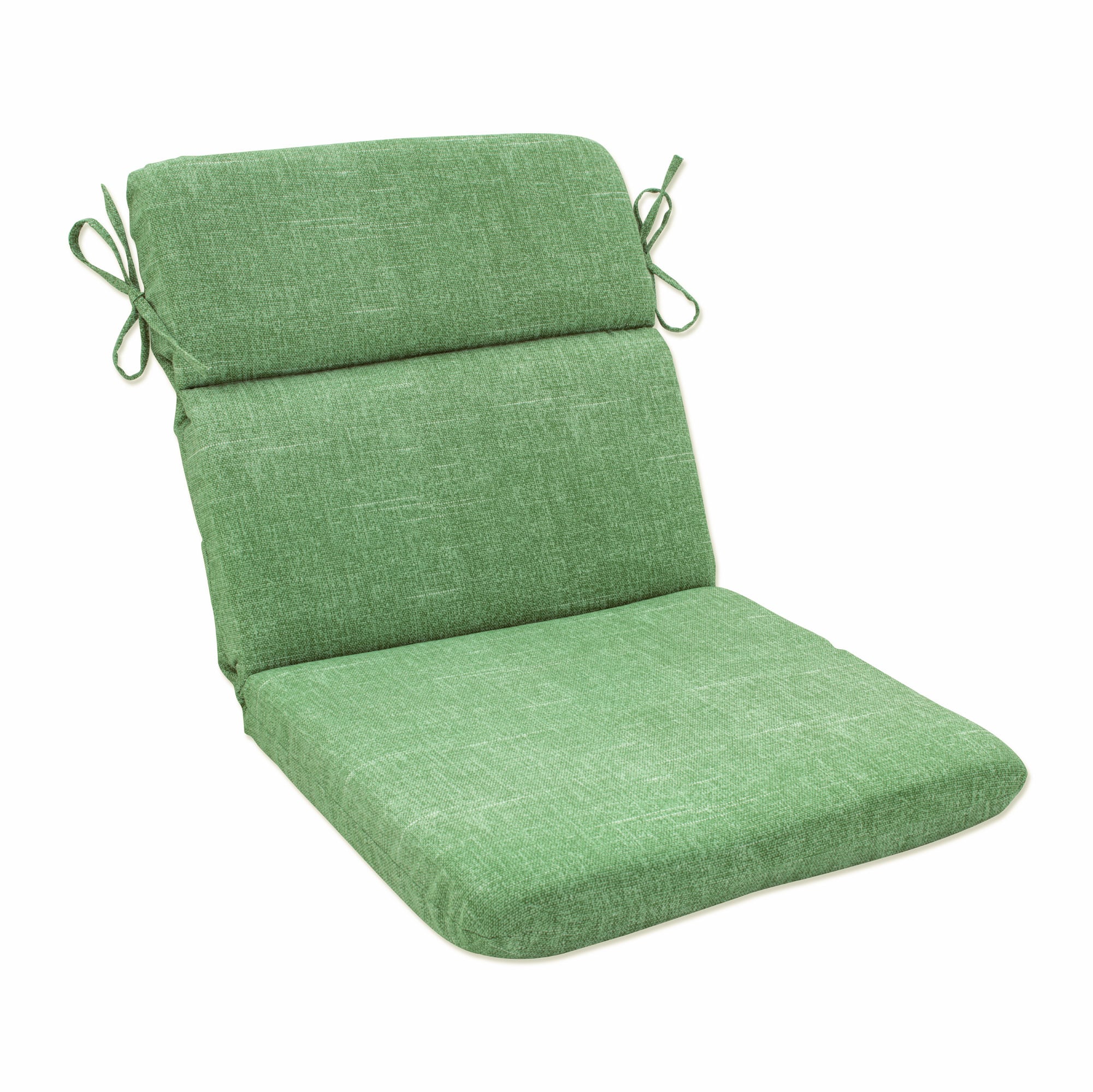 Pillow Perfect 40.5-in x 21-in Green Patio Chair Cushion at Lowes.com