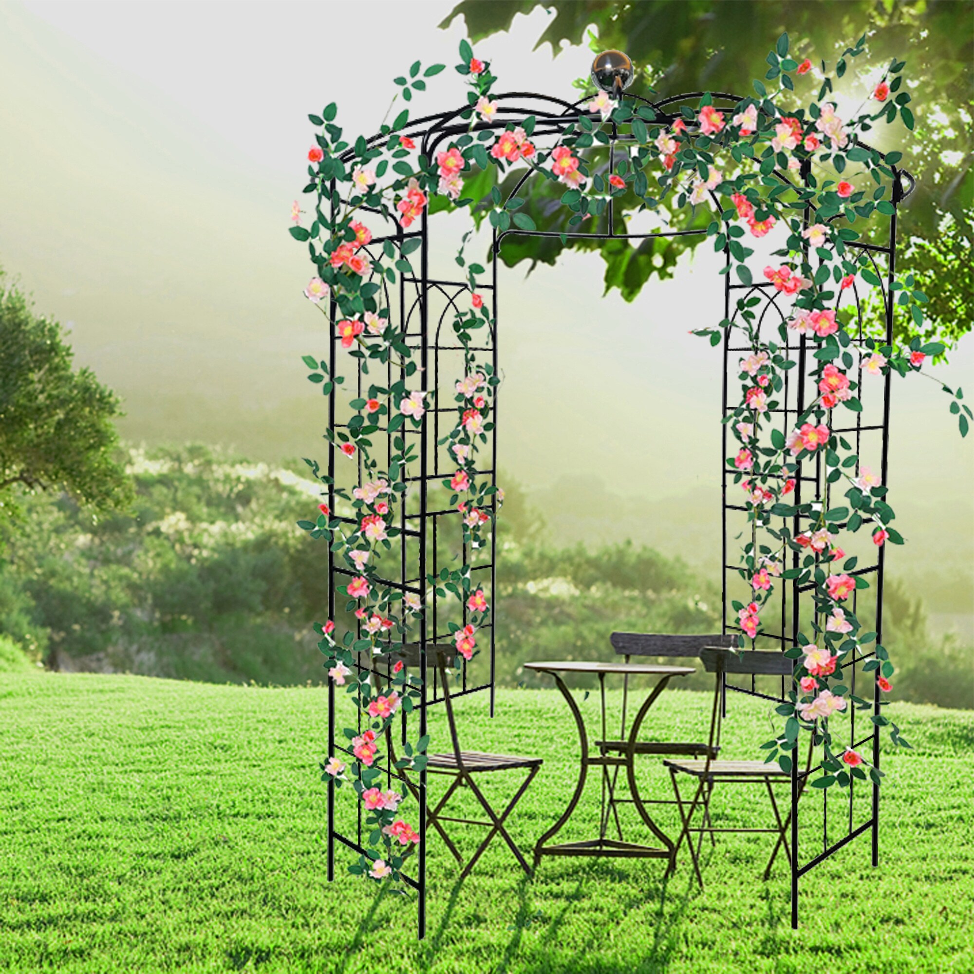Forclover HYFE-10872CP Wood-Resin-Gazebos - View #8