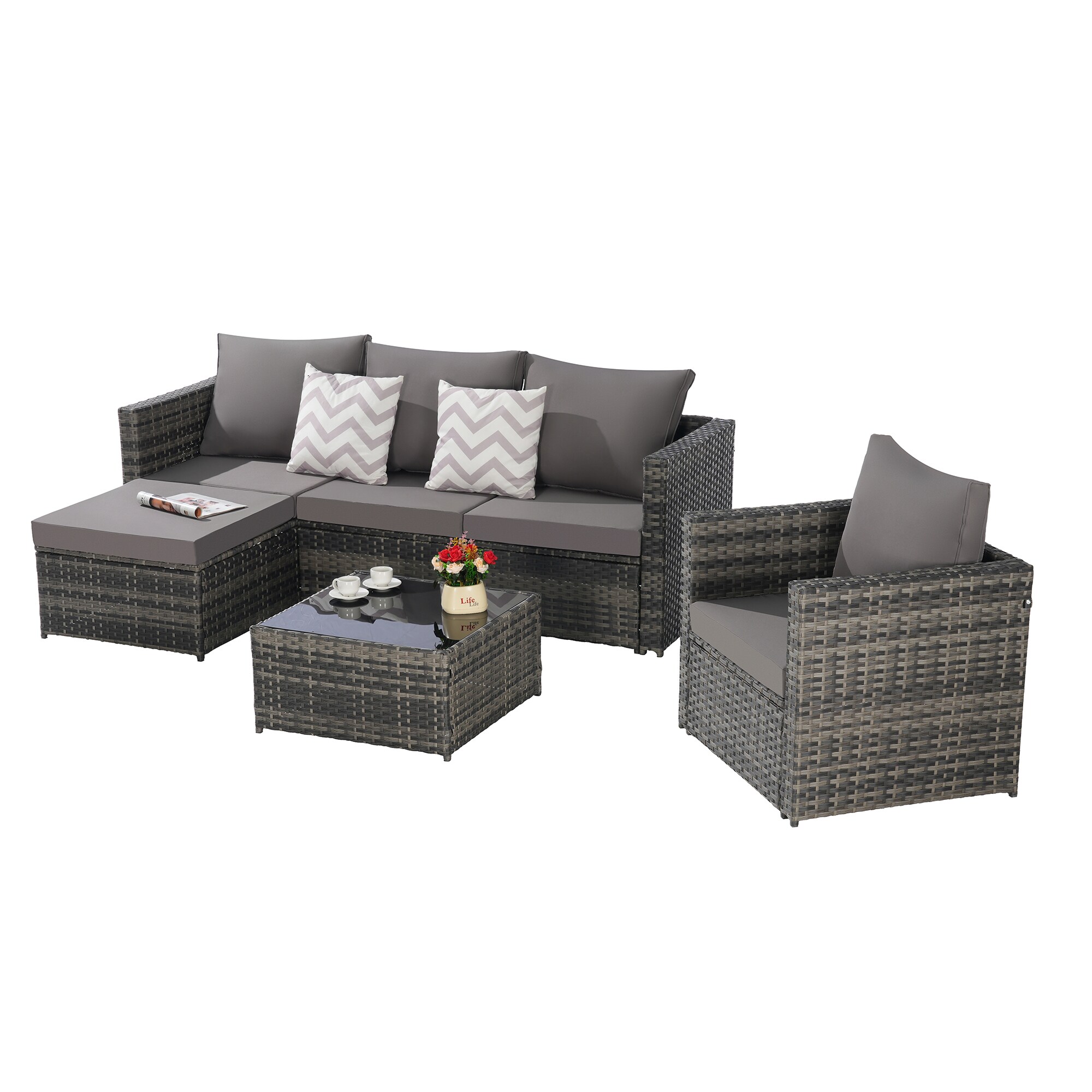 Bybafun YB6700078 Patio-Conversation-Sets - View #4