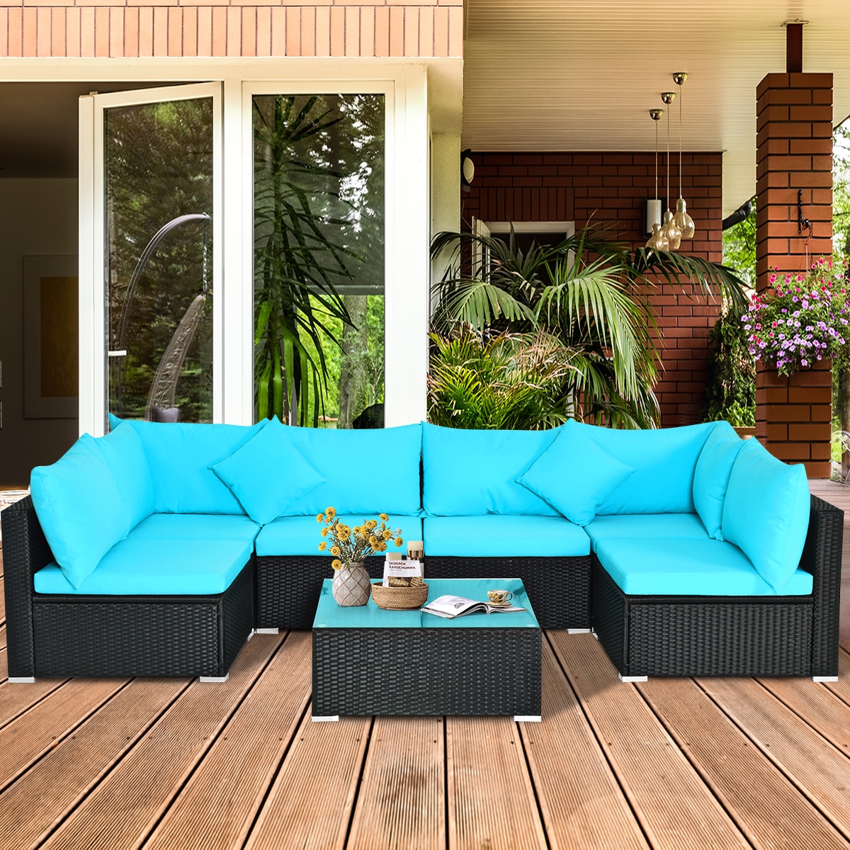 WELLFOR OUG66524BTU+ Patio-Conversation-Sets - View #11