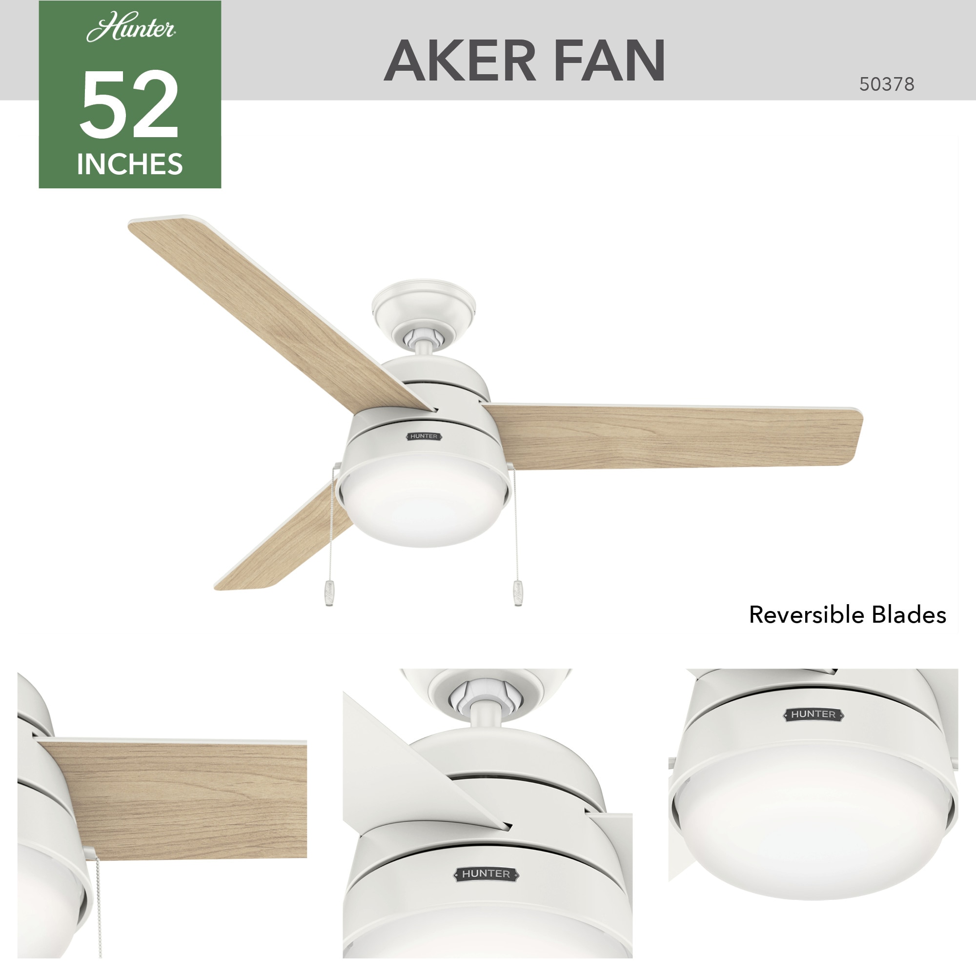 Hunter 50378 Ceiling-Fans - View #3