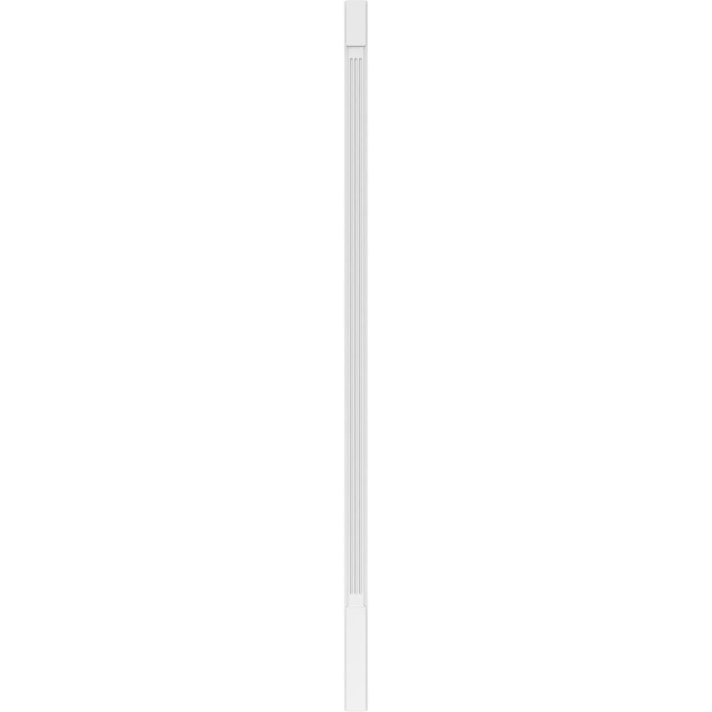 Ekena Millwork PILP04X120FL01-2 Entry-Door-Casing-Accents - View #3