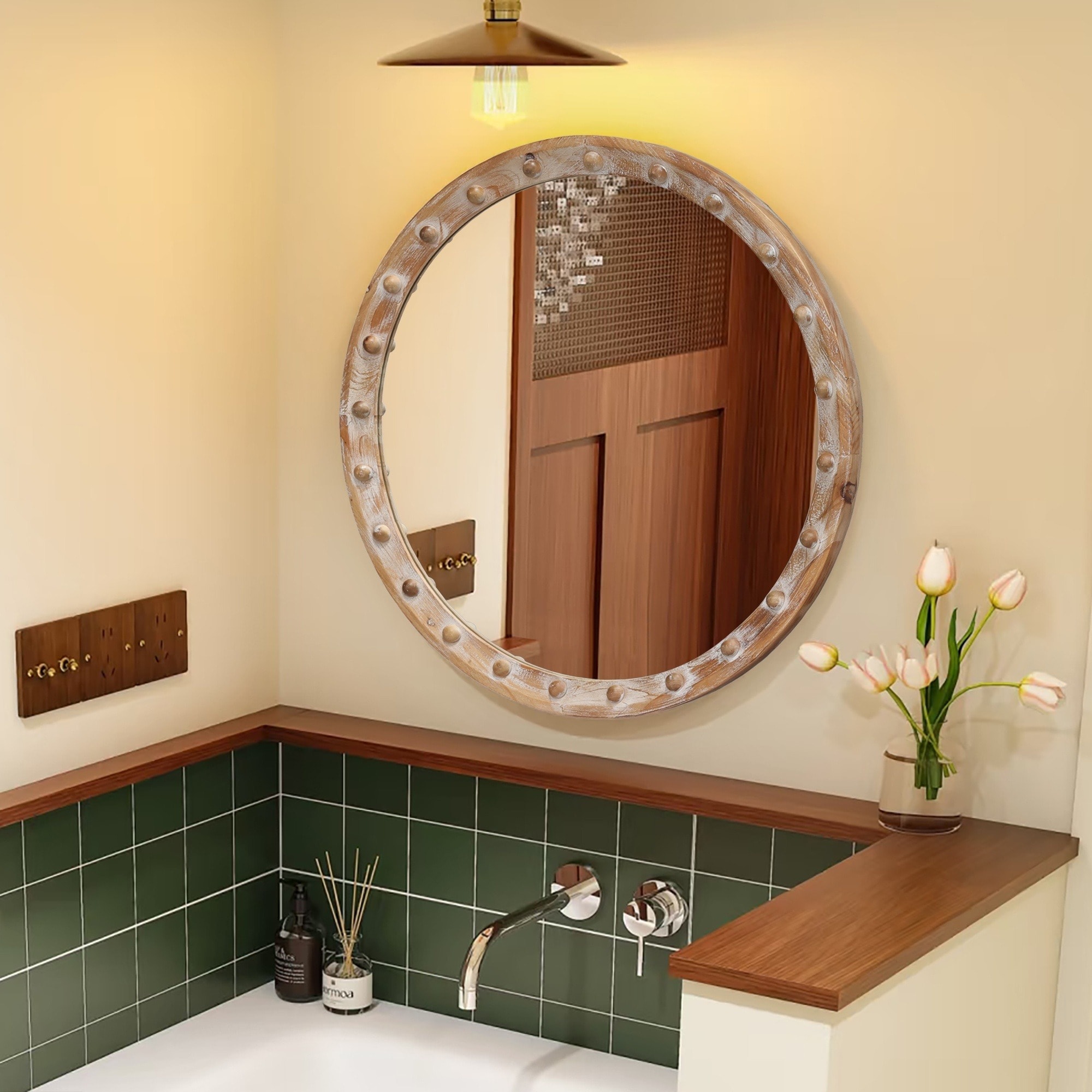 IAK ZYM100410 Framed-Bath-Mirrors - View #4