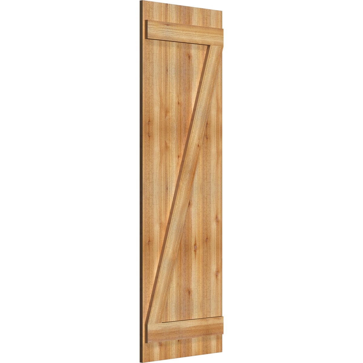 Ekena Millwork RBJ06Z21X065RWR Exterior-Shutters - View #2