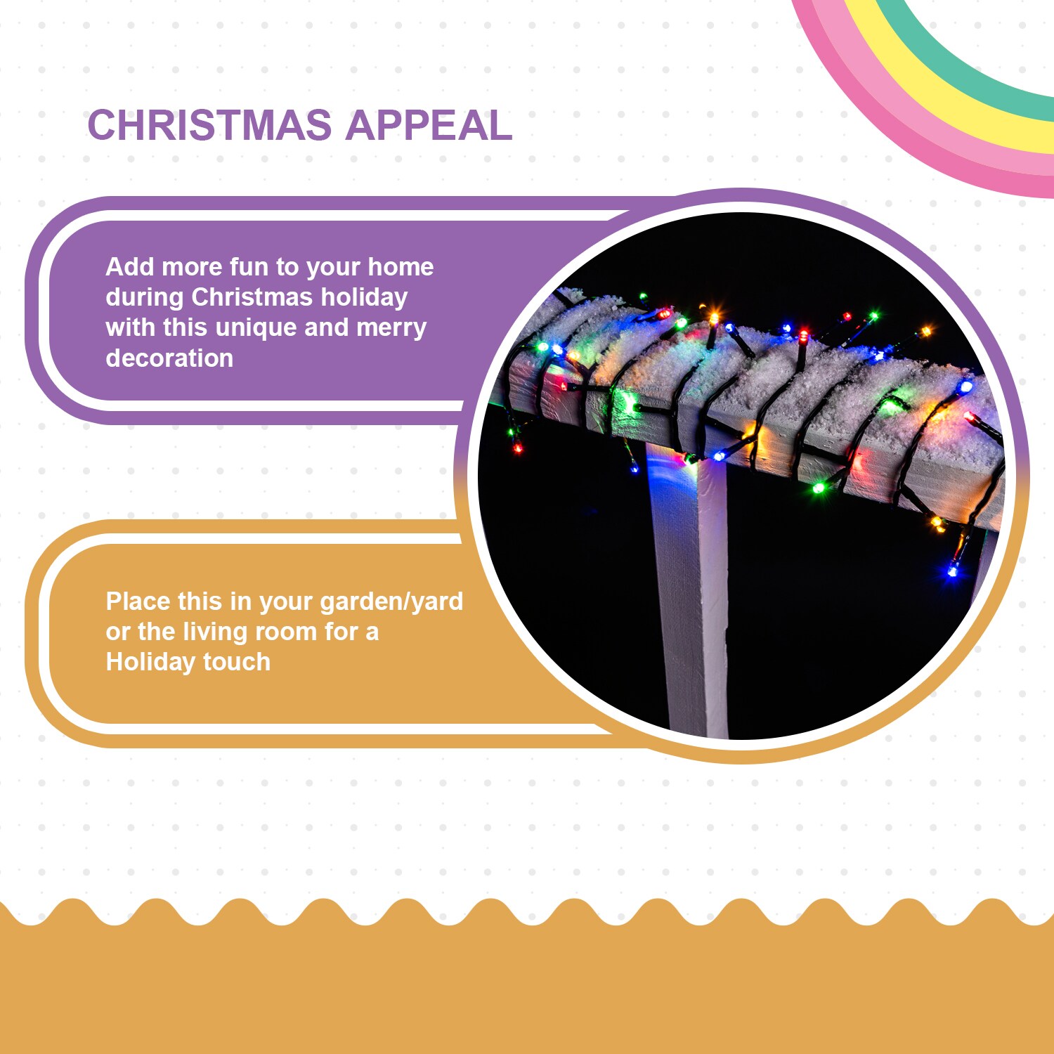 Joiedomi 30800 Christmas-String-Lights - View #5