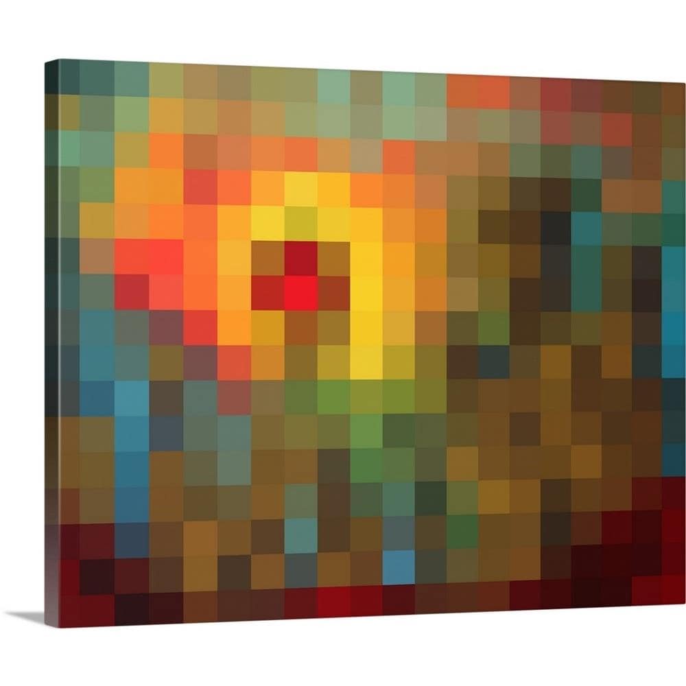 GreatBigCanvas 1906769-24-20X16 16-in H x 20-in W Abstract Print on Canvas
