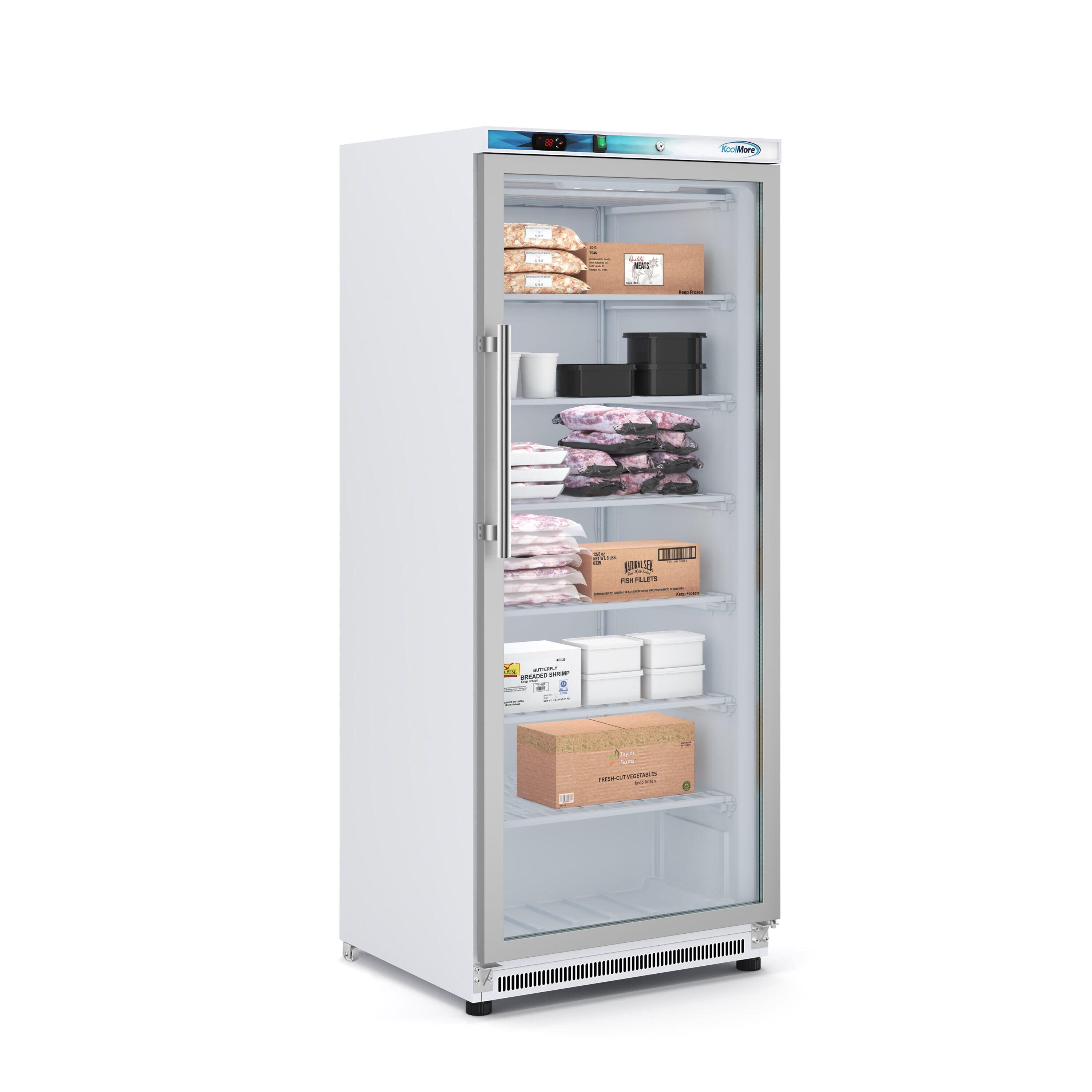 KoolMore LOW-KM-FMD20WGD Commercial-Freezers - View #6
