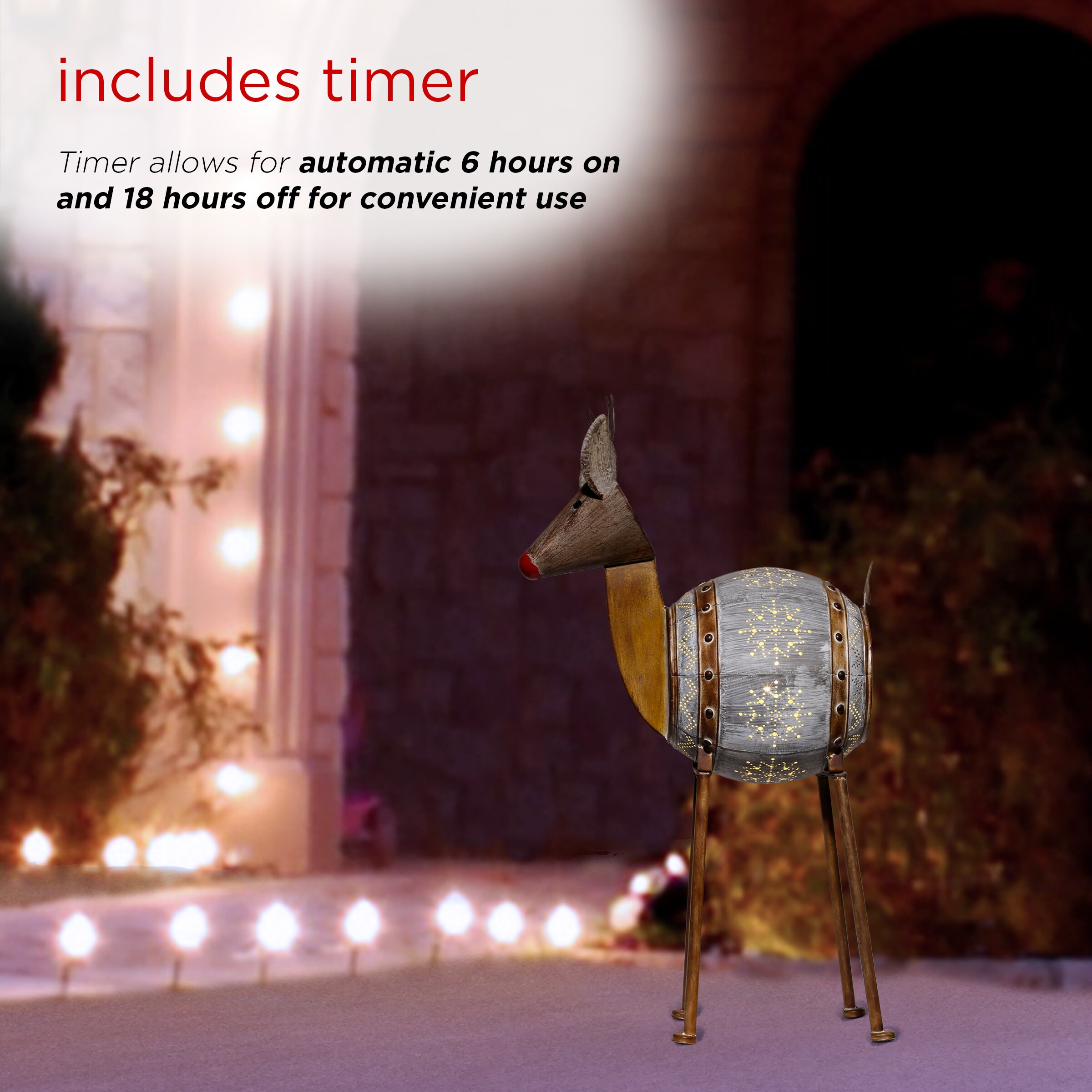 Alpine Corporation ORS728 Outdoor-Christmas-Decor - View #6