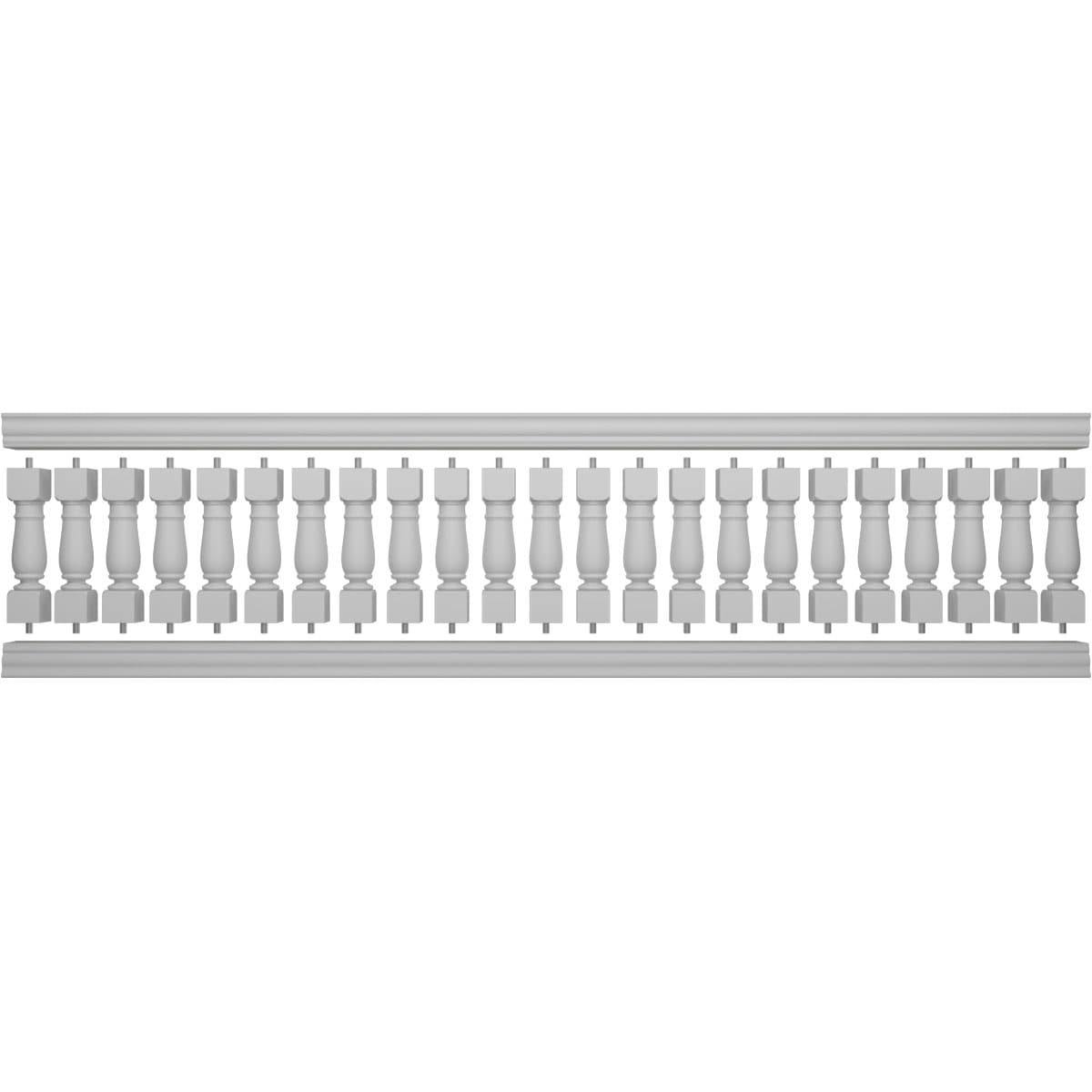 Ekena Millwork BALK38X168OXN railings - View #5