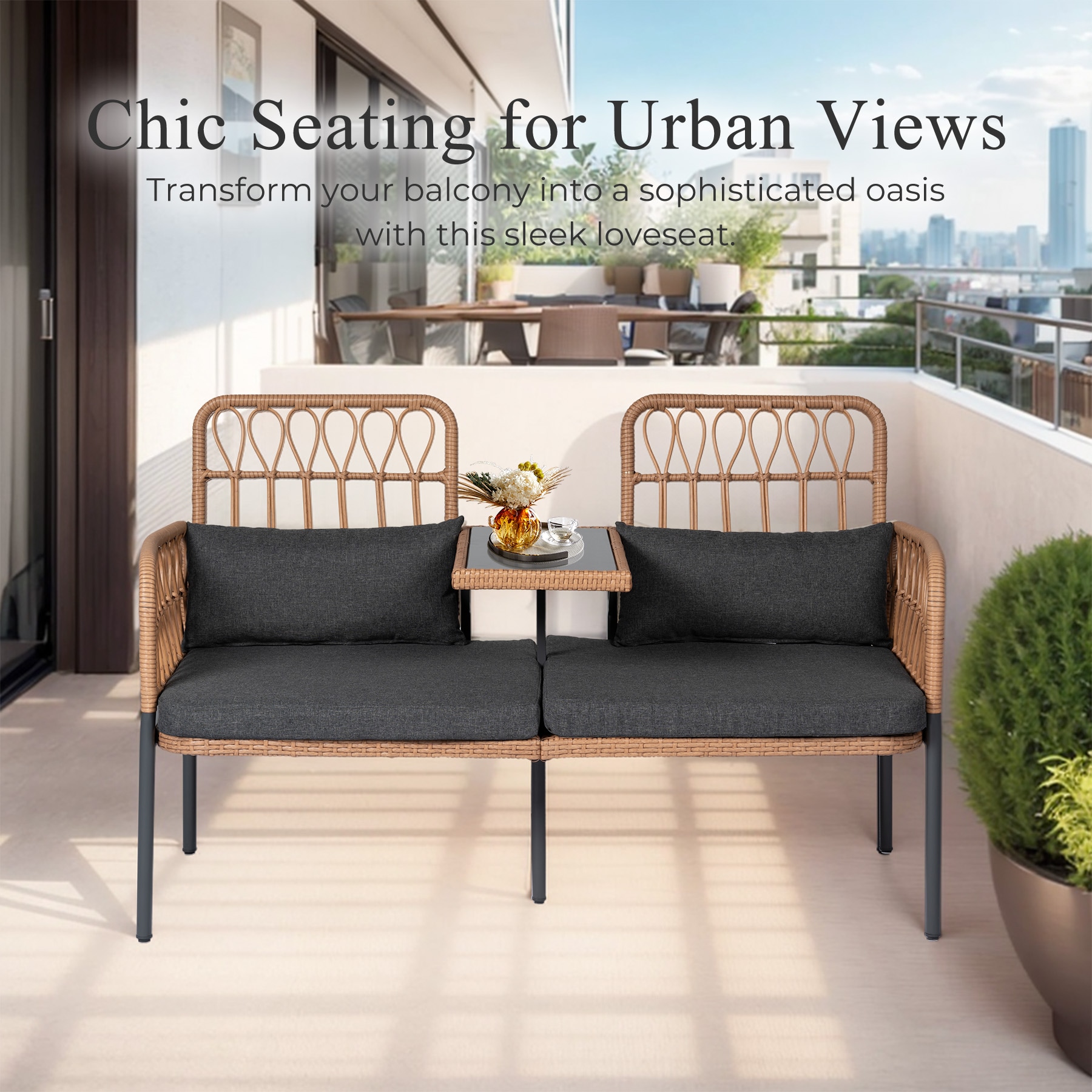 Grearden LS-ST025GY Patio-Conversation-Sets - View #6